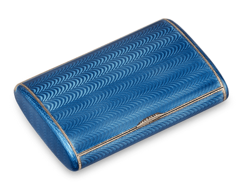 Fabergé Guilloché Enamel Case