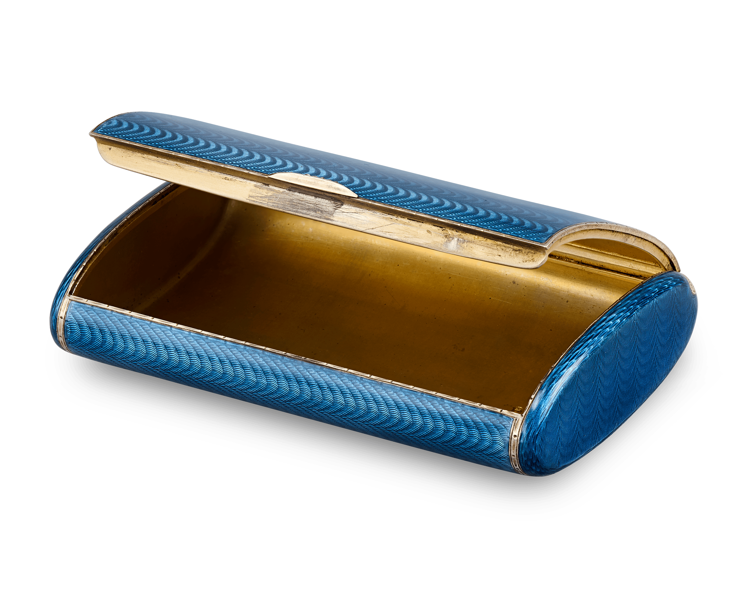 Fabergé Guilloché Enamel Case