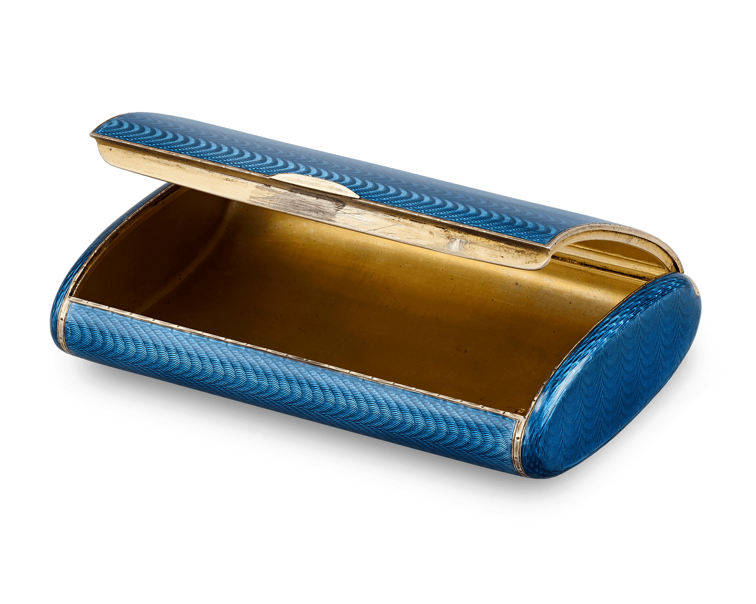 Fabergé Guilloché Enamel Case