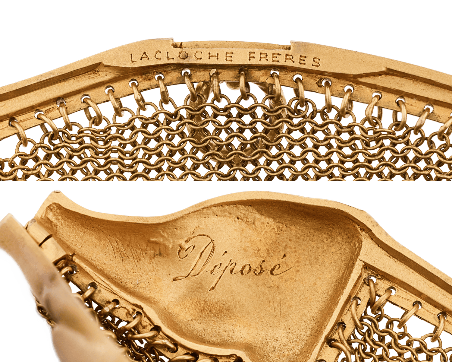 Lacloche Frères Gold and Diamond Pig Purse