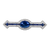 Georges Thibault Art Deco Ceylon Sapphire Brooch