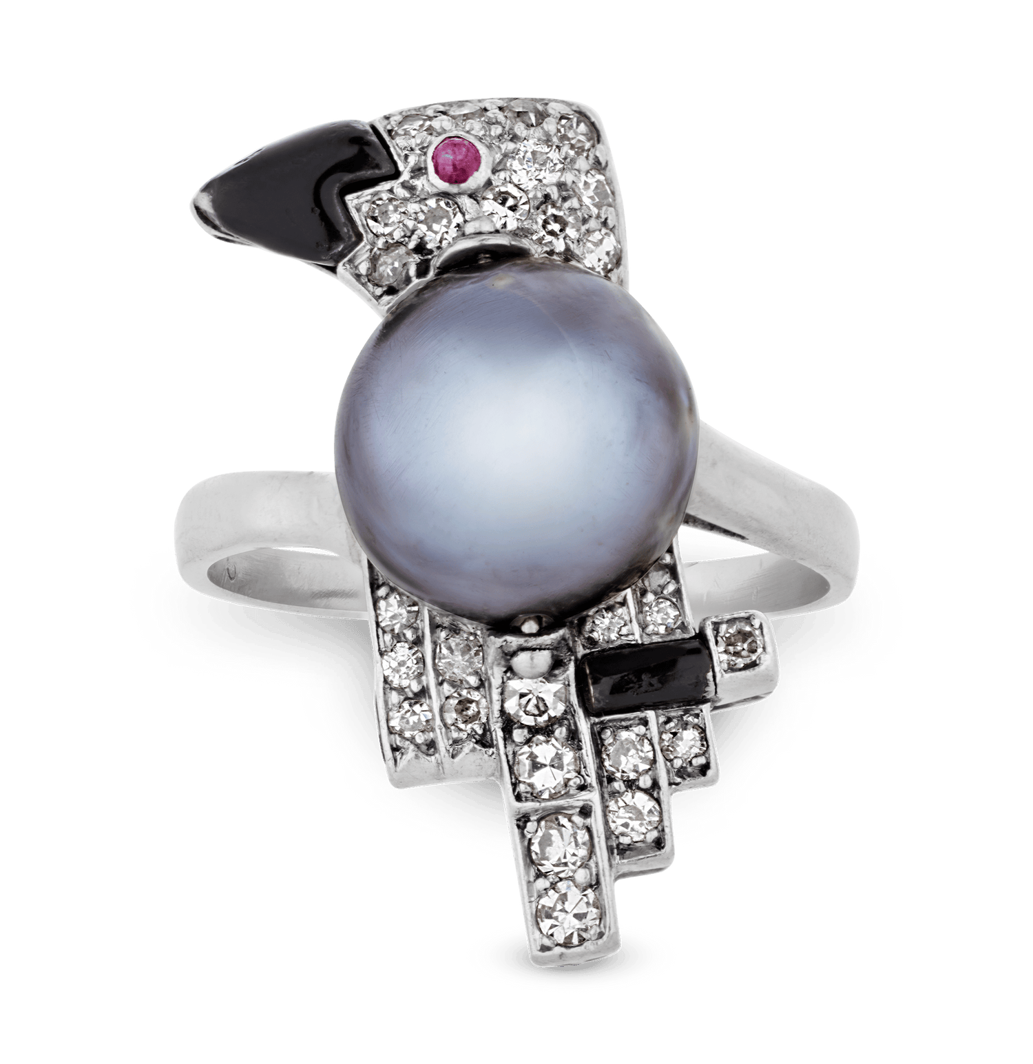 Cartier Art Deco Bird Ring