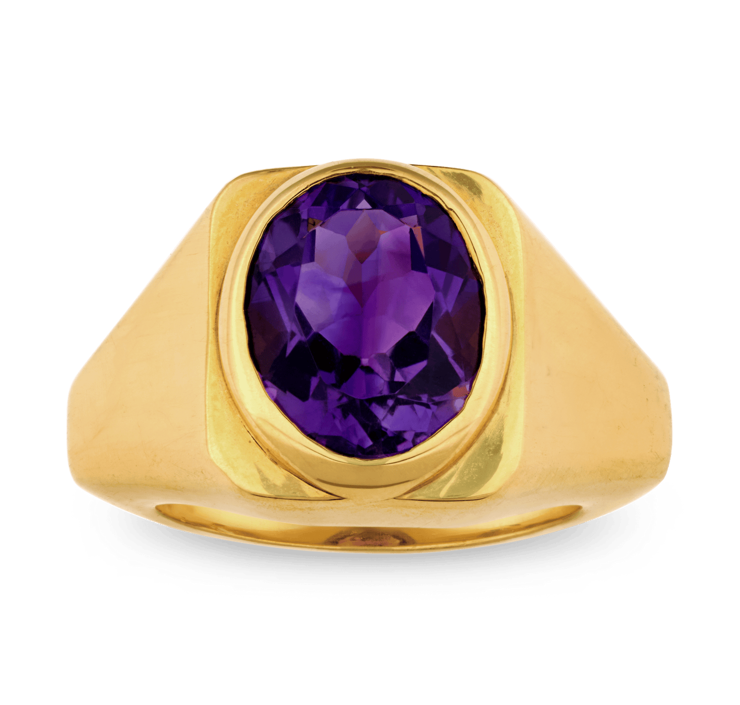 Bulgari Amethyst Ring, 2.54 Carats