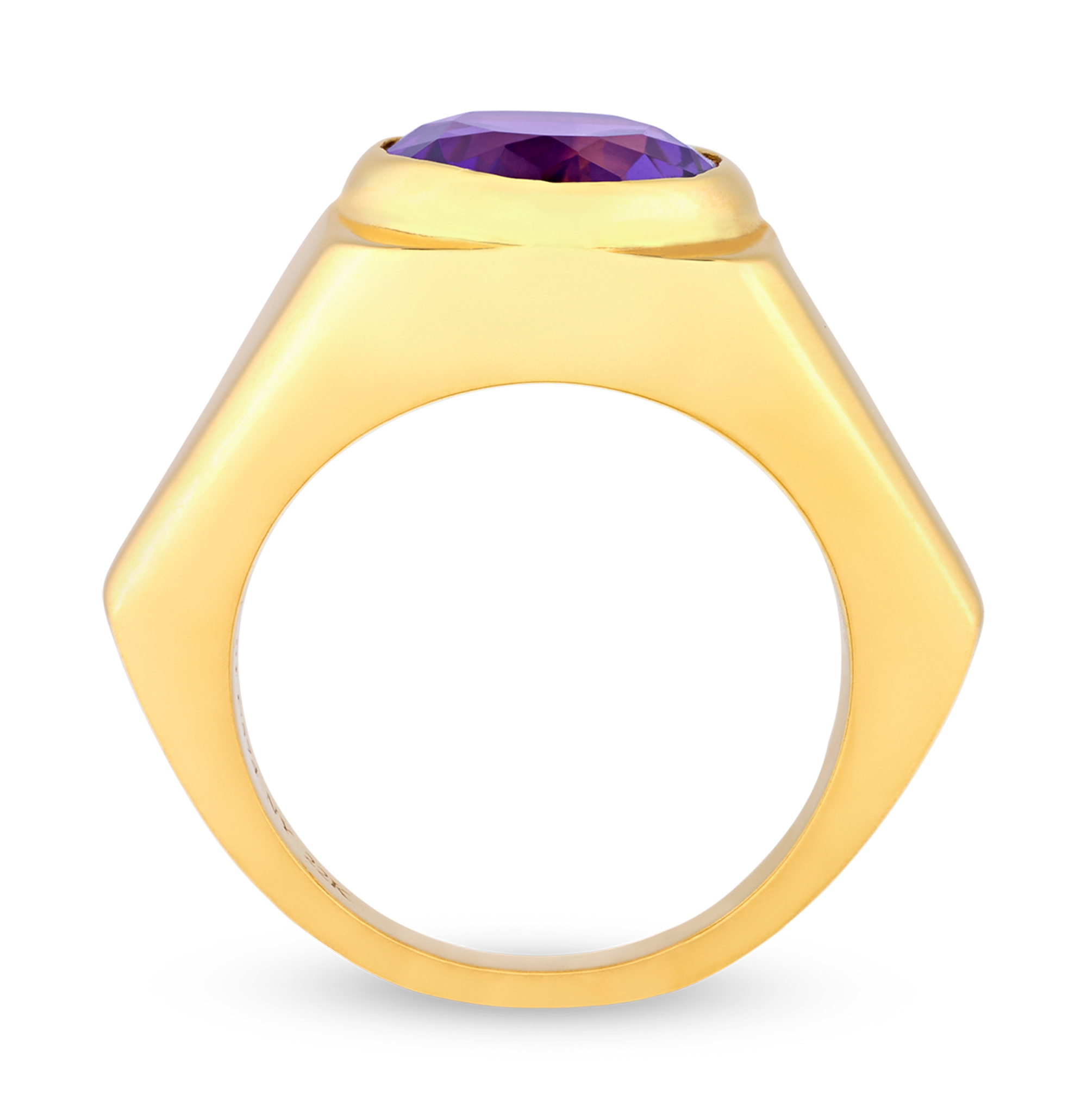 Bulgari Amethyst Ring, 2.54 Carats