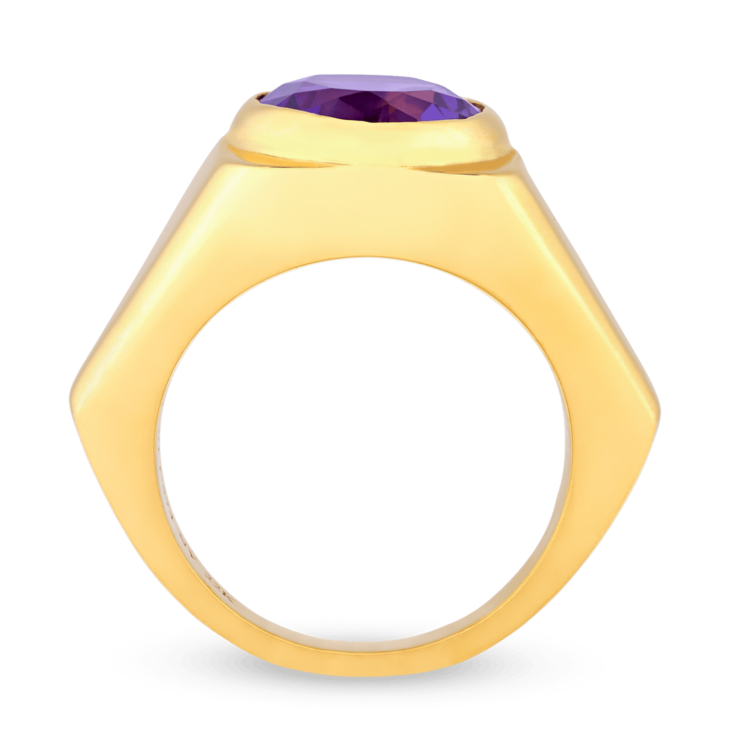 Bulgari Amethyst Ring, 2.54 Carats