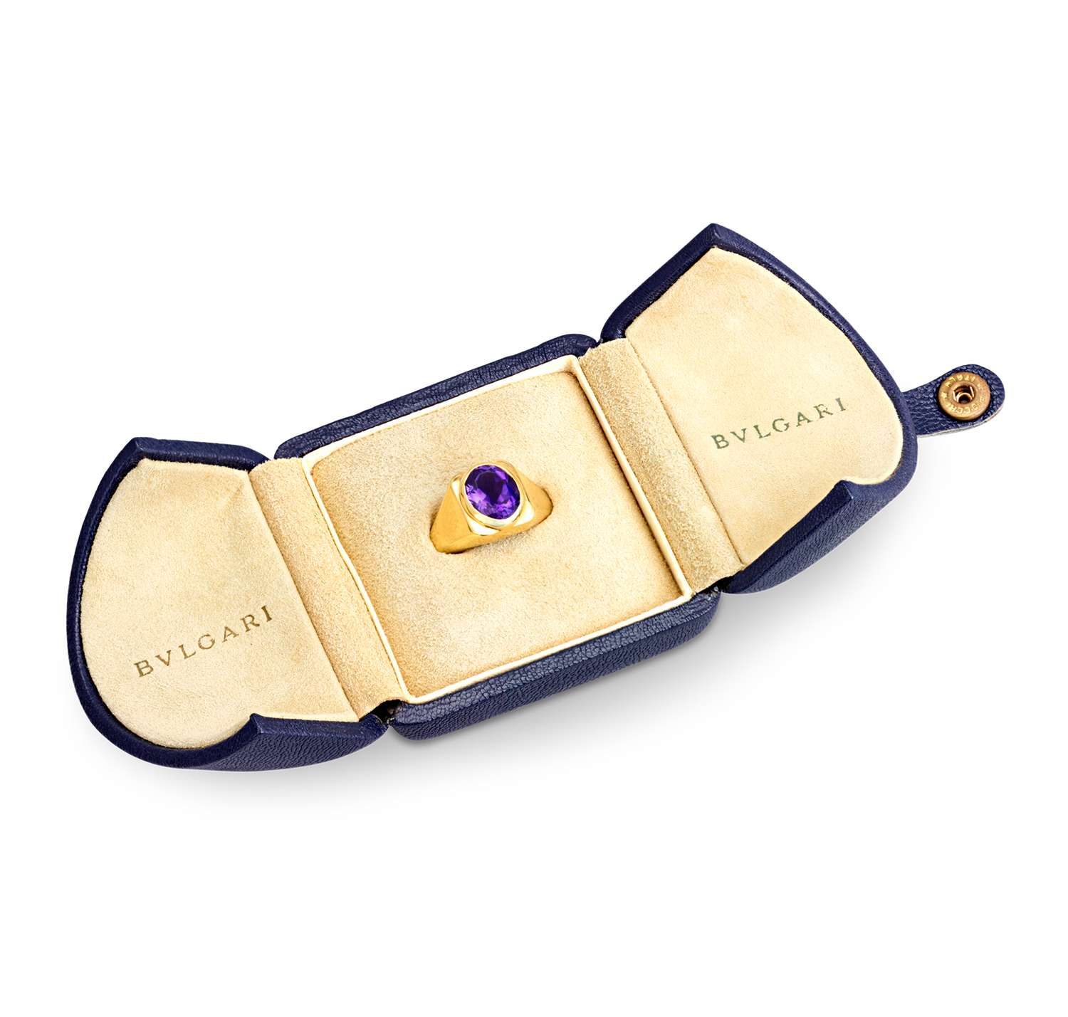 Bulgari Amethyst Ring, 2.54 Carats