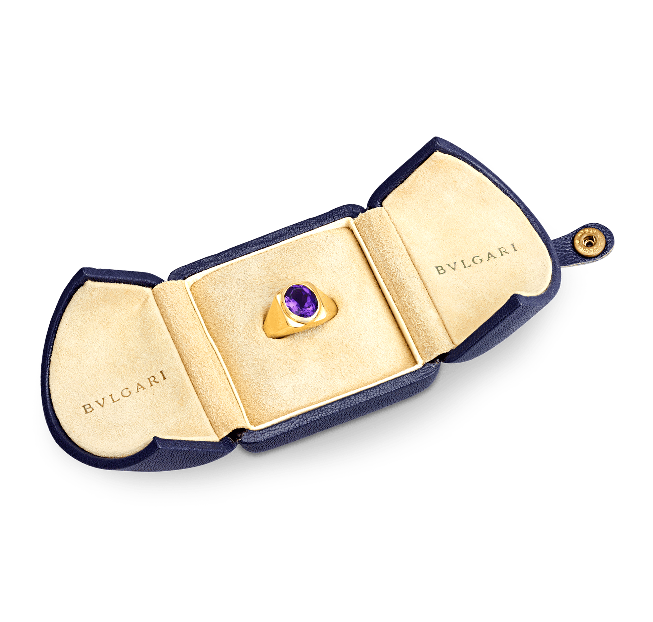 Bulgari Amethyst Ring, 2.54 Carats