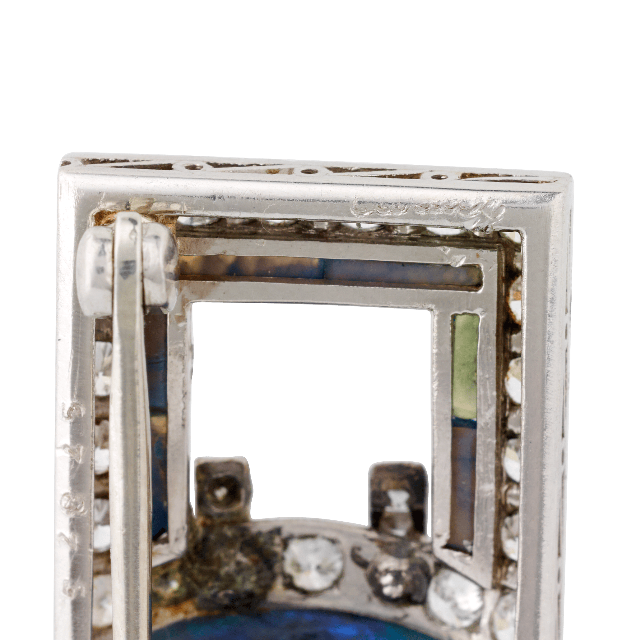 Cartier Art Deco Opal Brooch