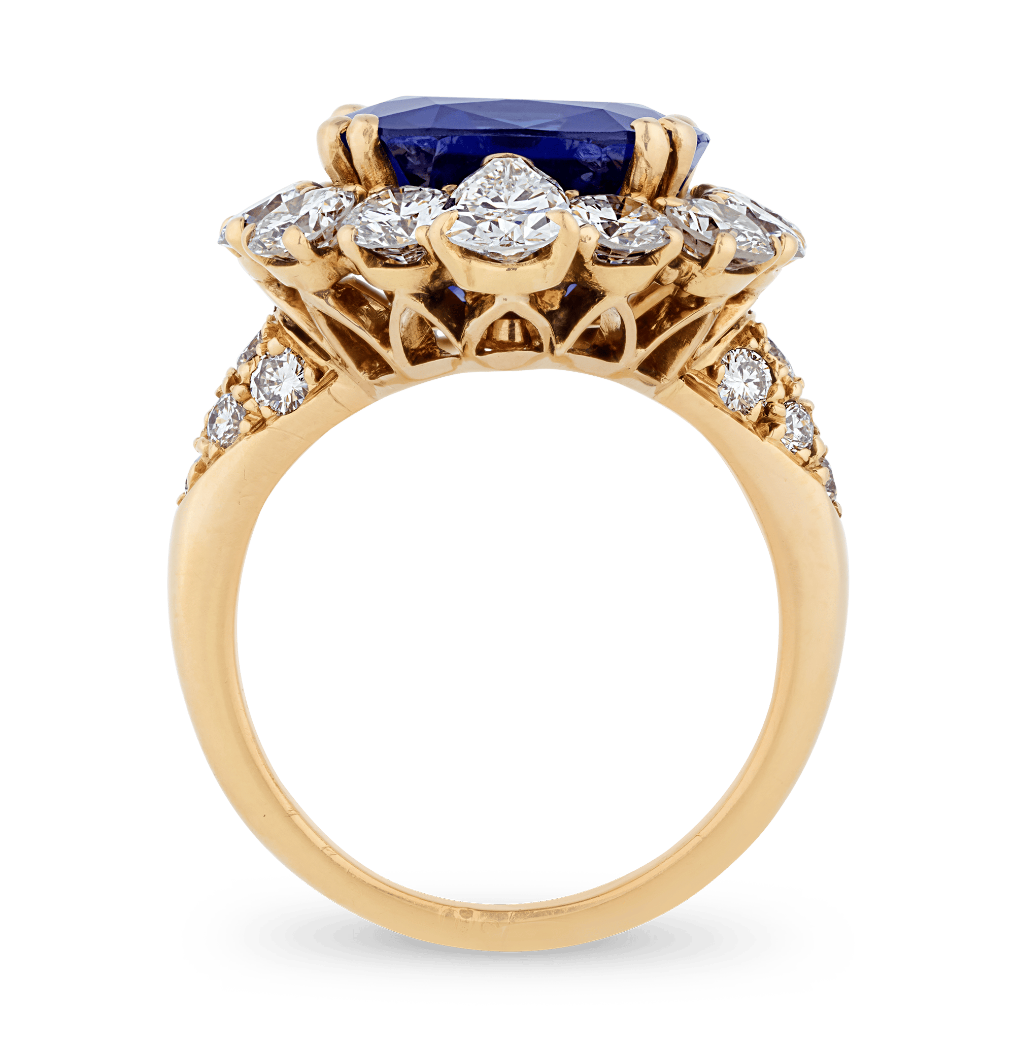 Van Cleef & Arpels Kashmir Sapphire Ring, 8.45 Carats