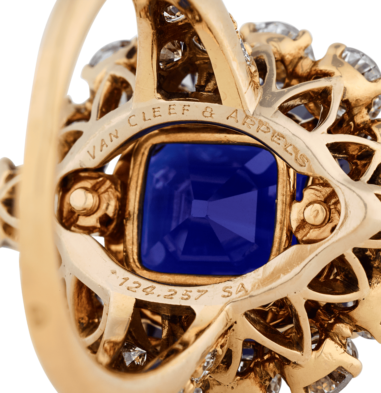 Van Cleef & Arpels Kashmir Sapphire Ring, 8.45 Carats
