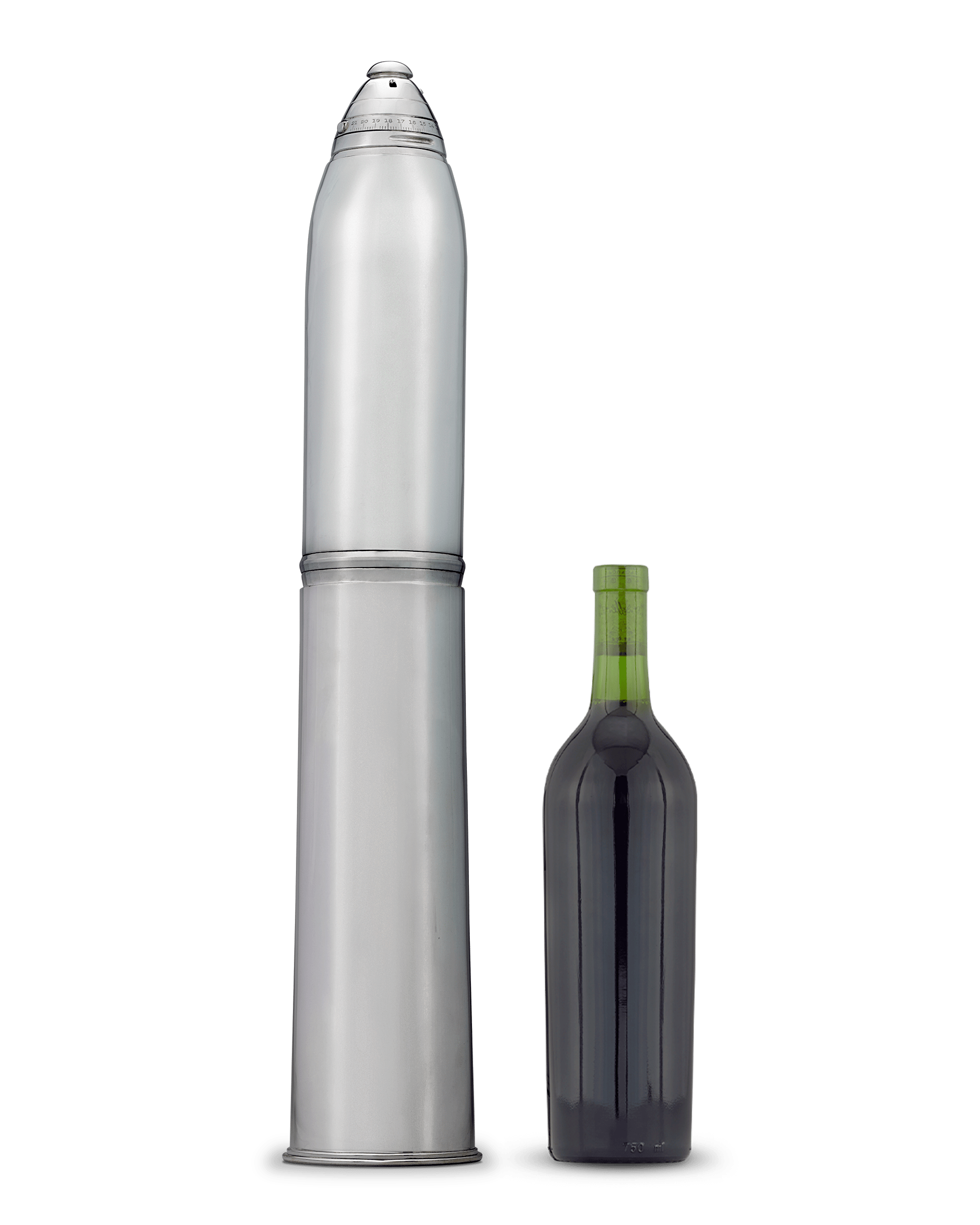 Gorham Shrapnel Shell Cocktail Shaker