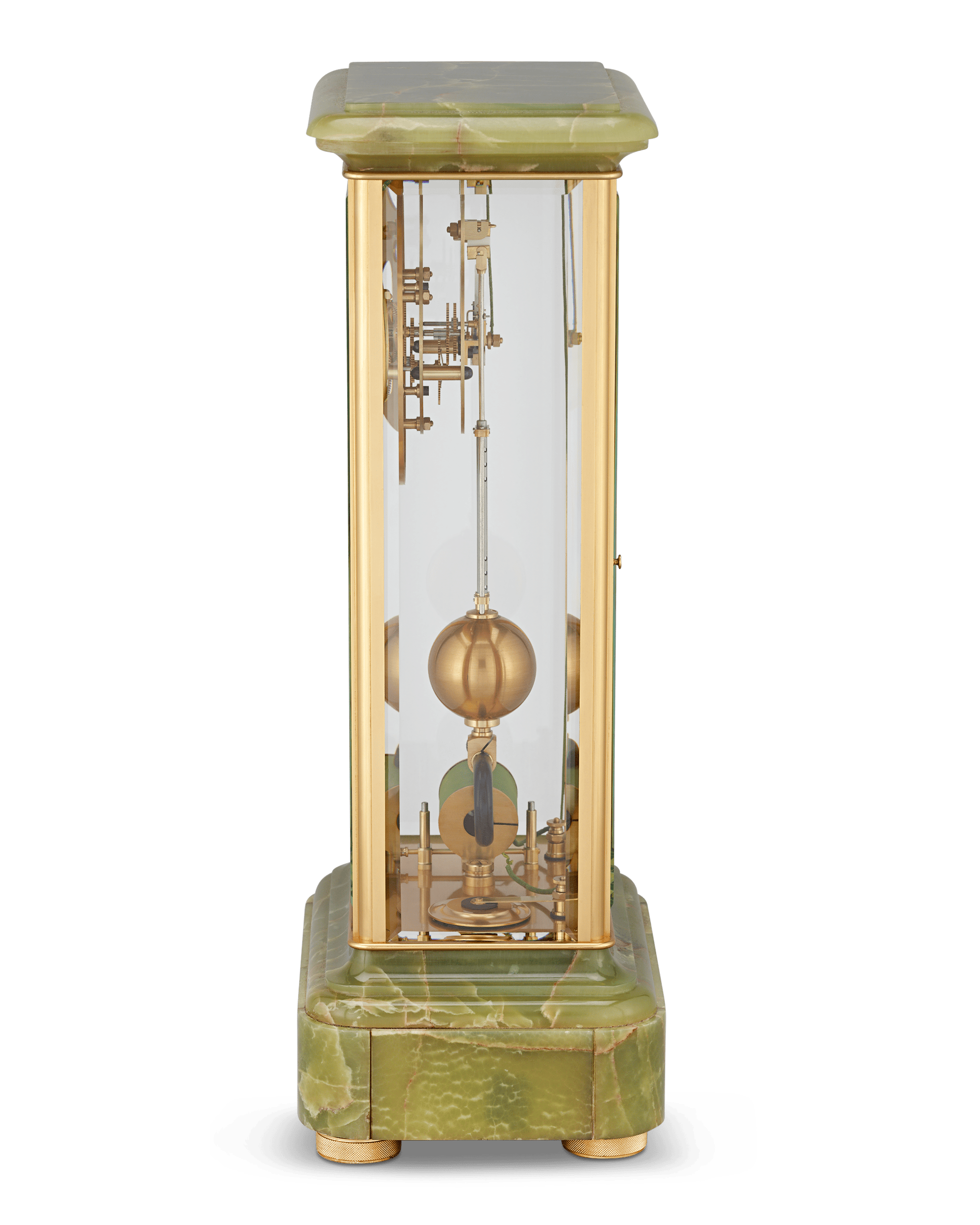 Early Electric Regulator Clock by Vigreux Brillié