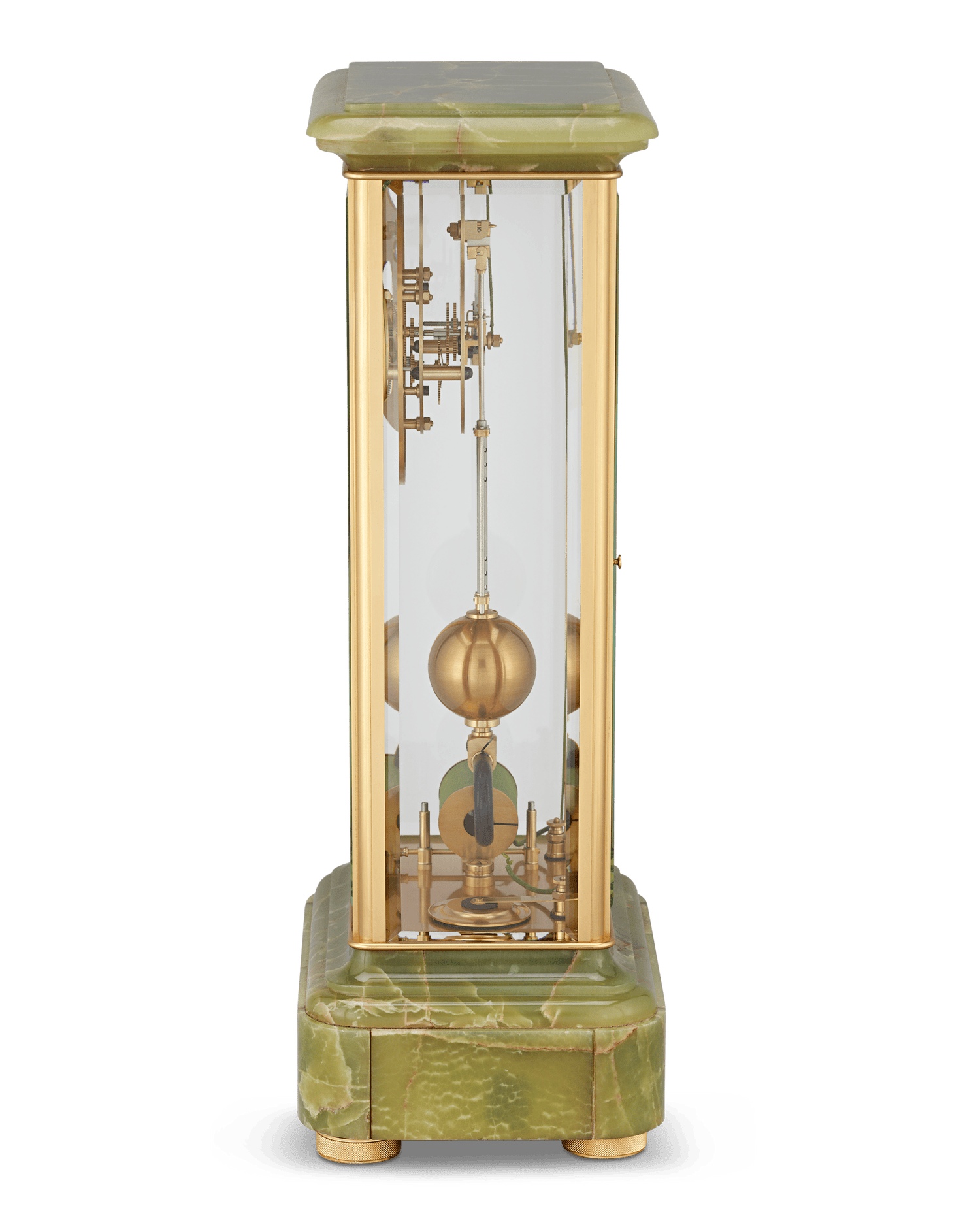 Early Electric Regulator Clock by Vigreux Brillié