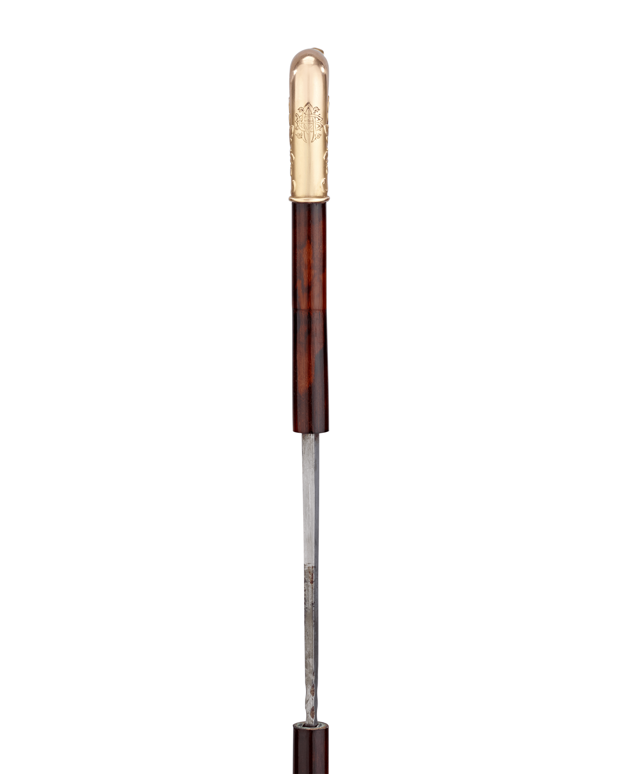 18K Gold-Handled Sword Cane