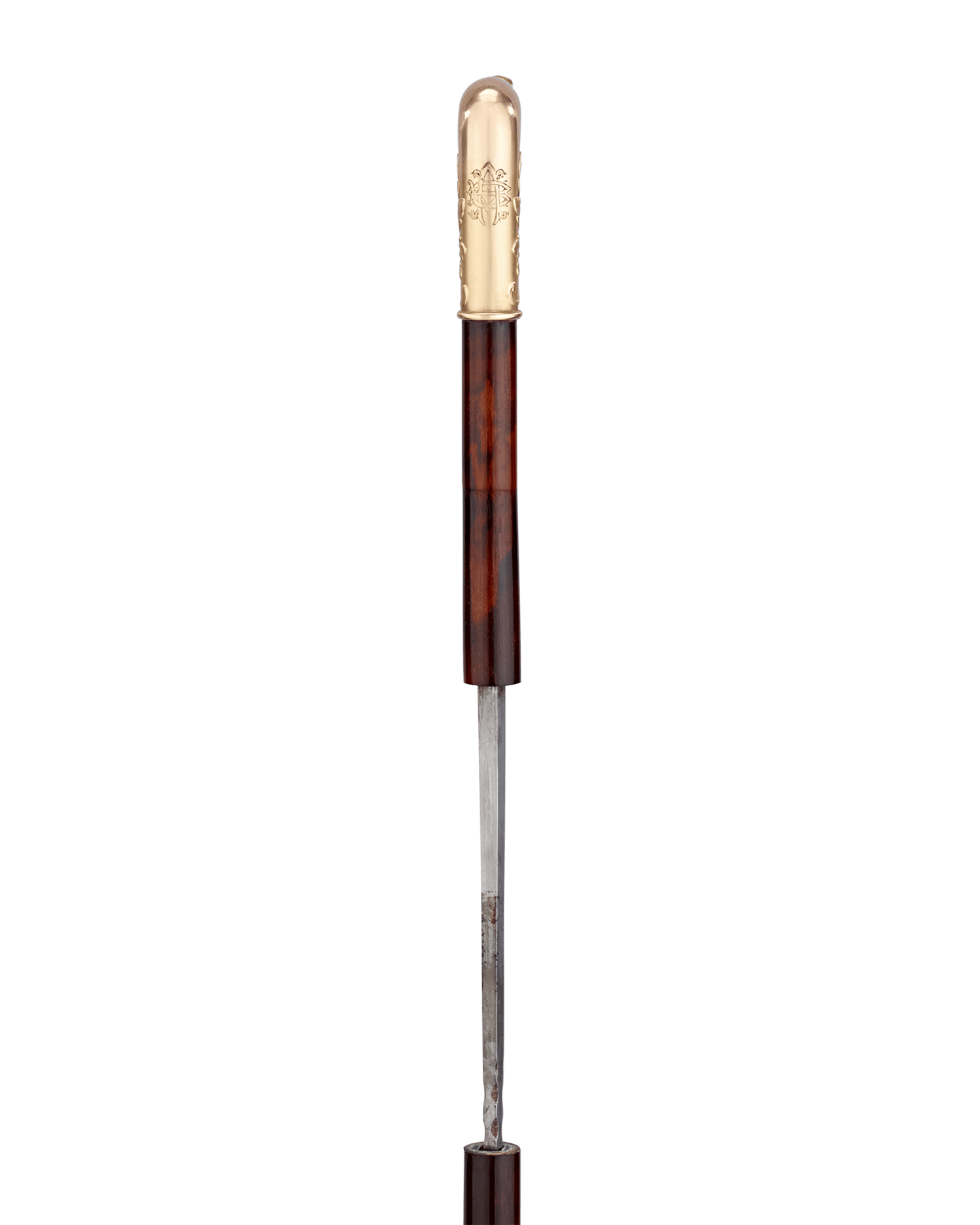 18K Gold-Handled Sword Cane