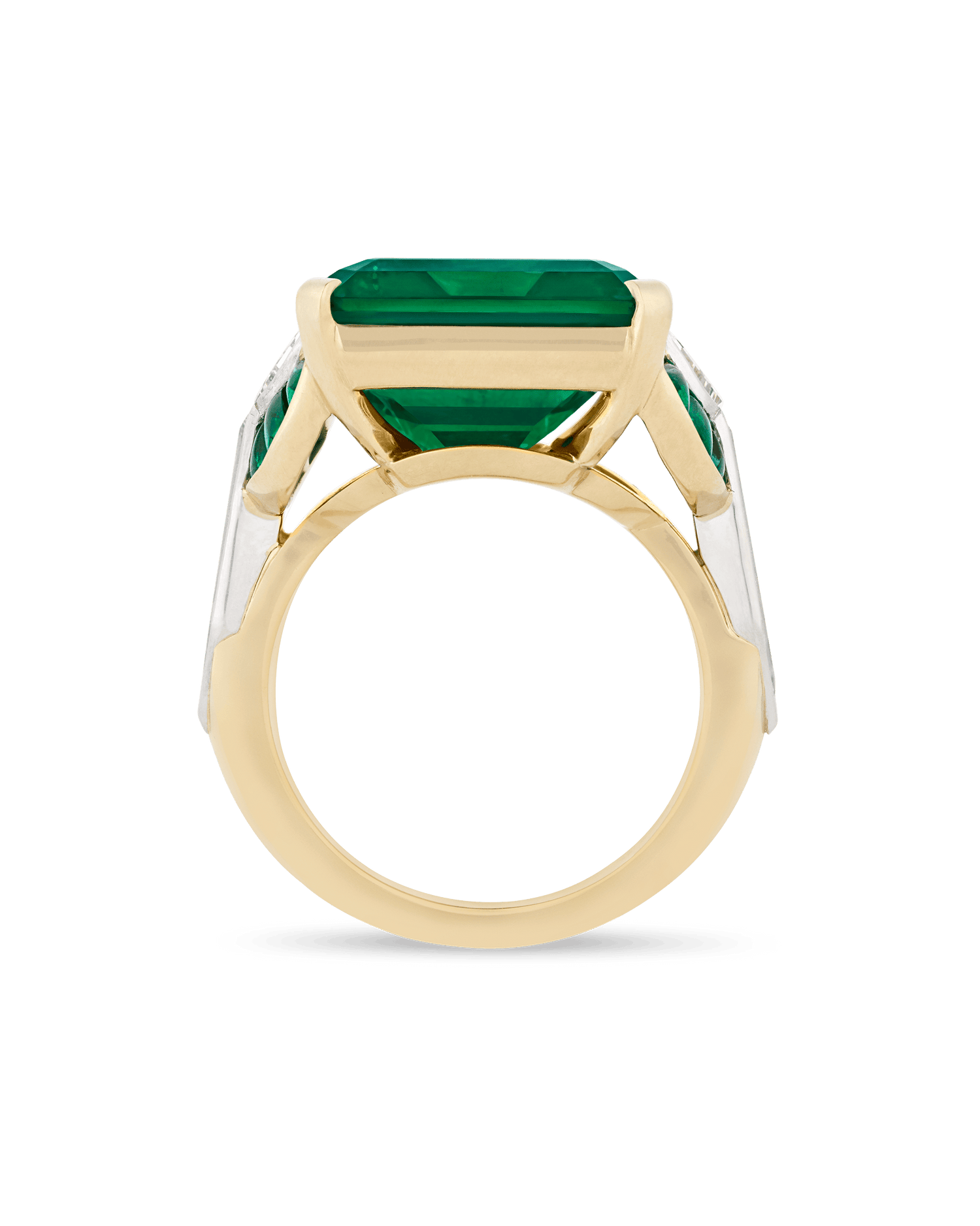 Marcus & Co. Untreated Colombian Emerald Ring, 14.29 Carats