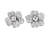 Oscar Heyman Floral Diamond Earrings, 1.37 Carats