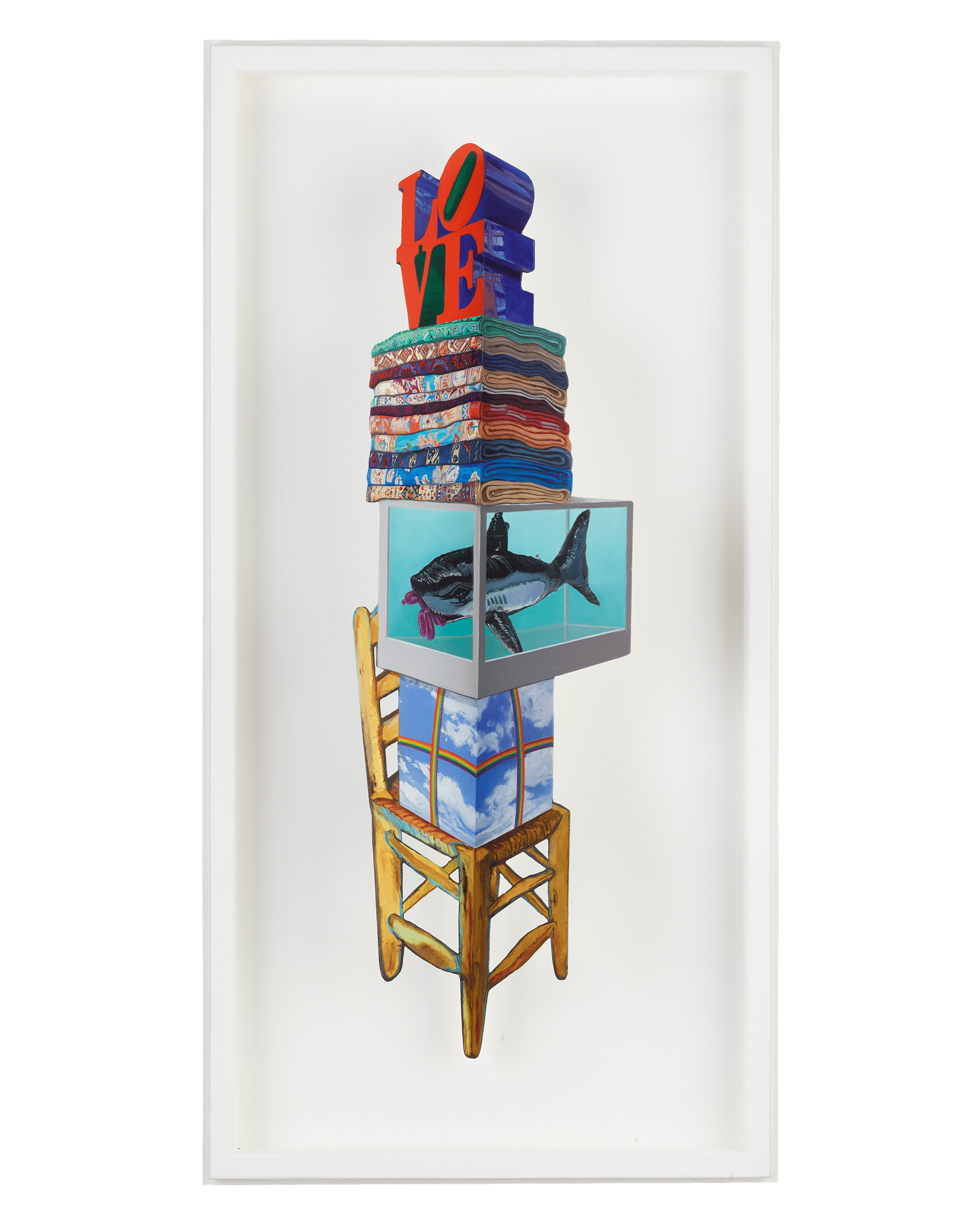 Lovely Stack by Patrick Hughes