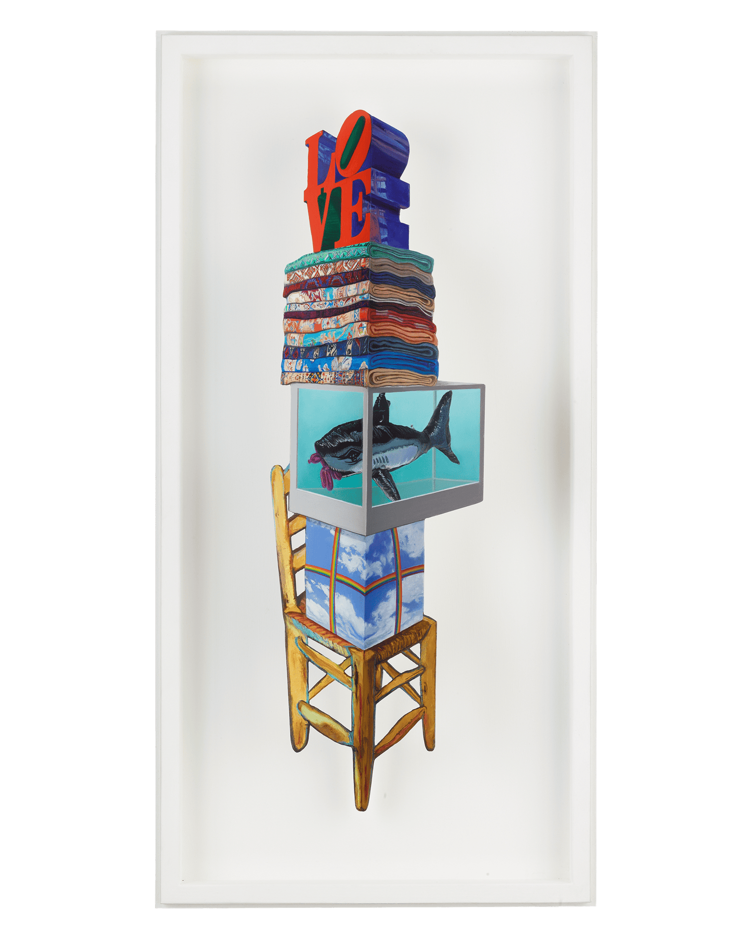 Lovely Stack by Patrick Hughes