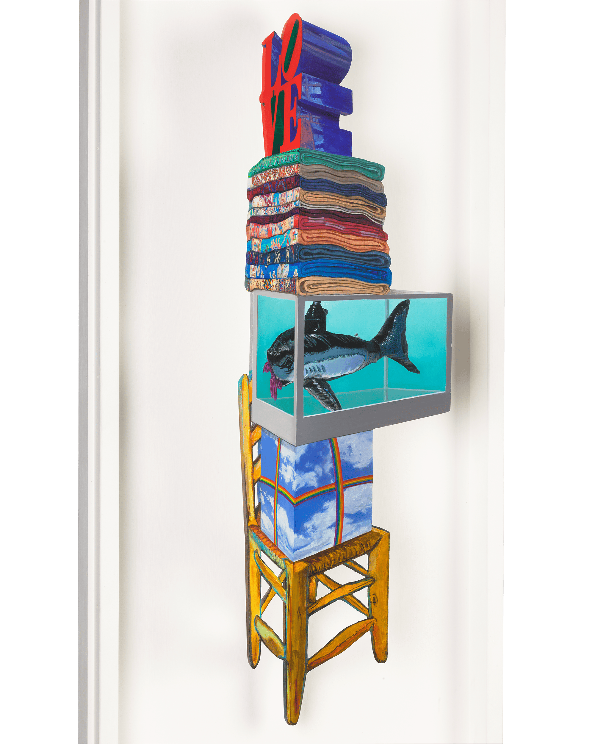 Lovely Stack by Patrick Hughes