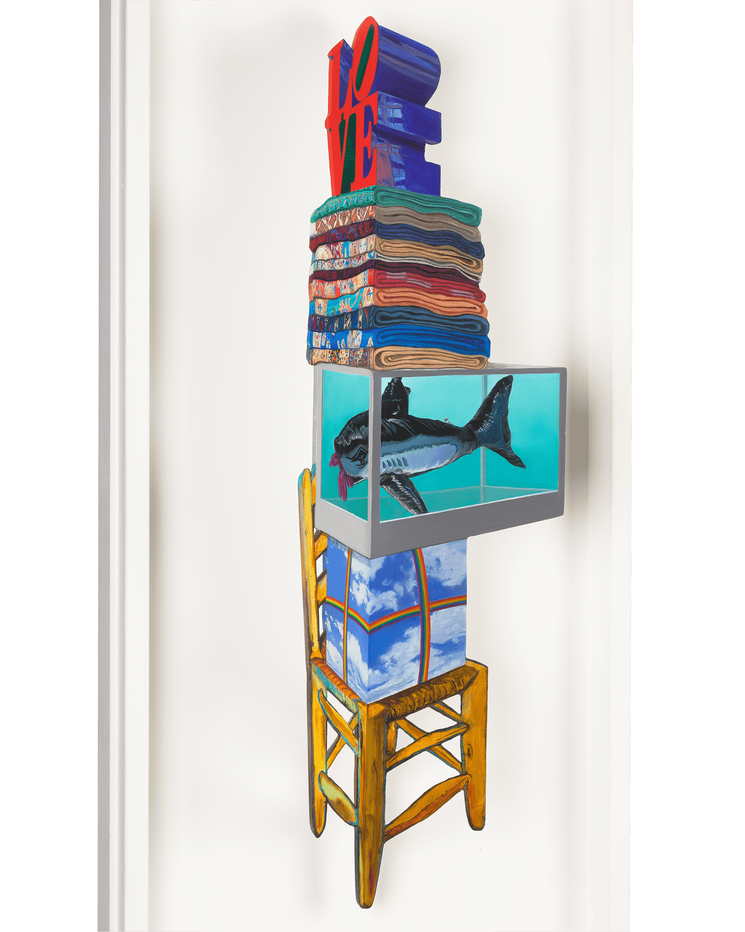 Lovely Stack by Patrick Hughes