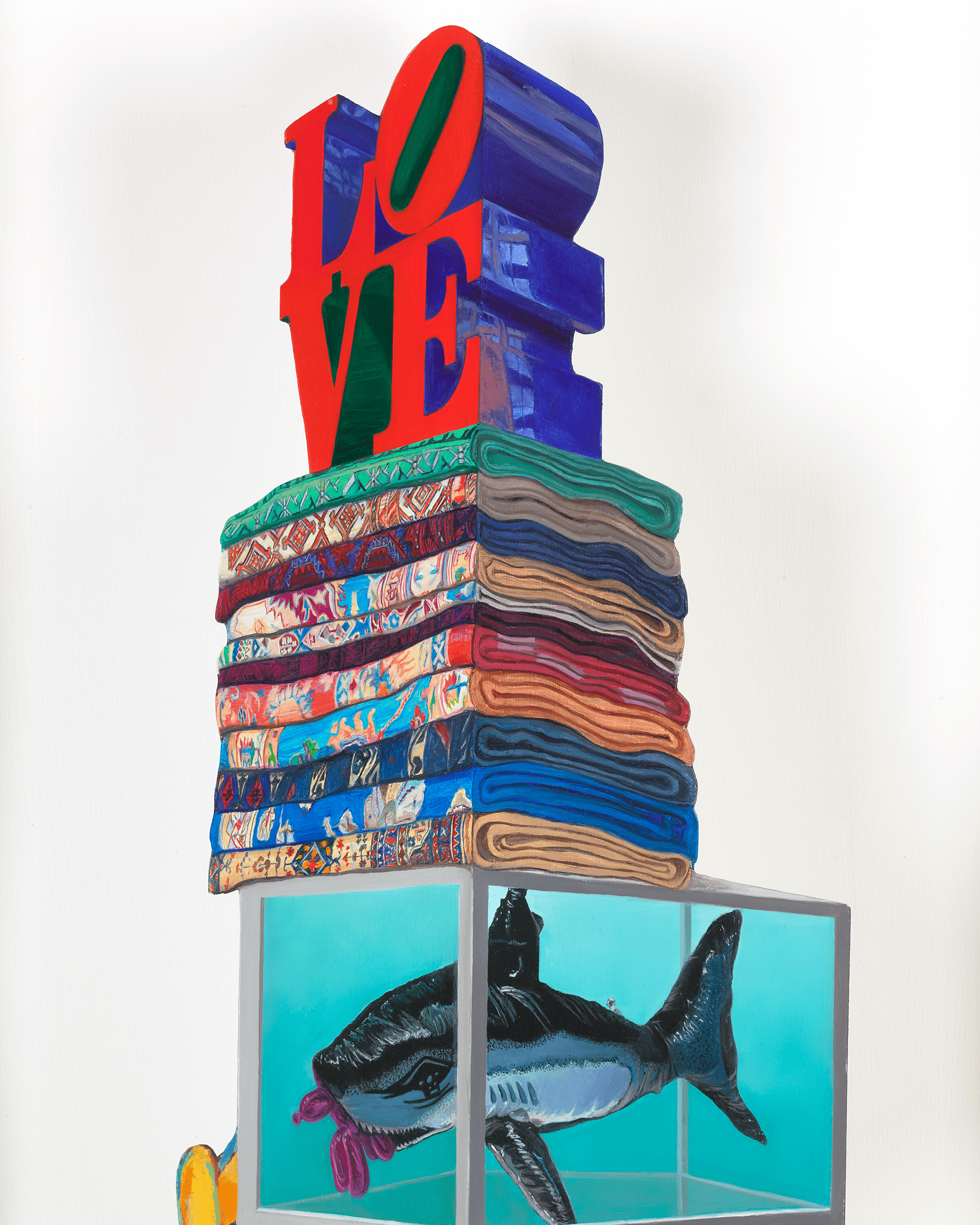 Lovely Stack by Patrick Hughes