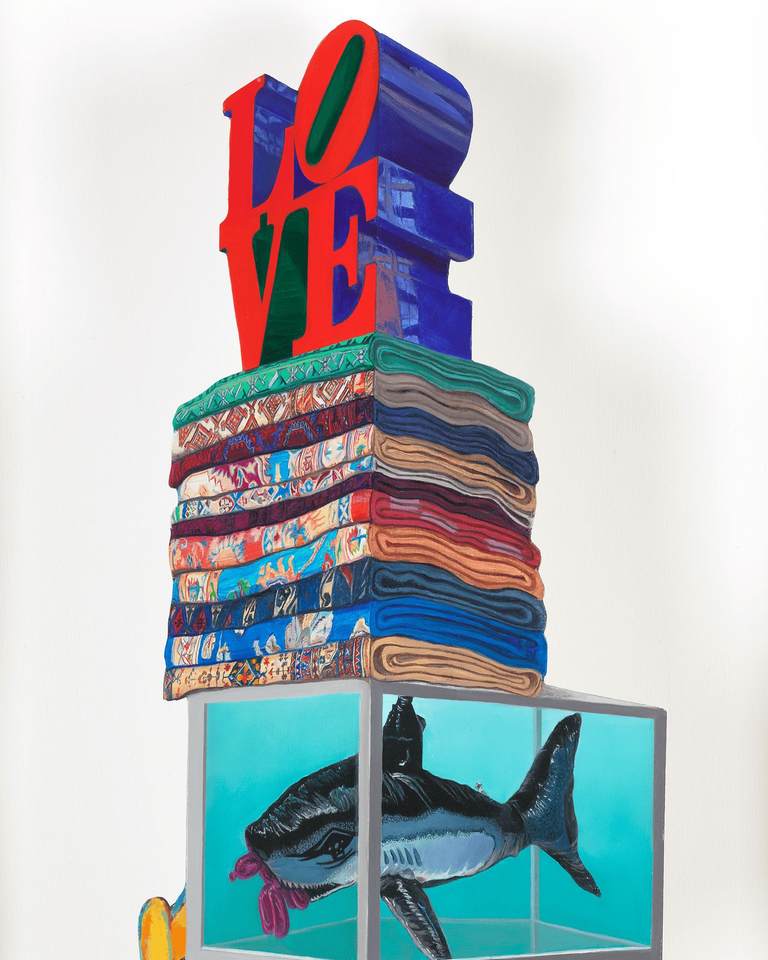 Lovely Stack by Patrick Hughes