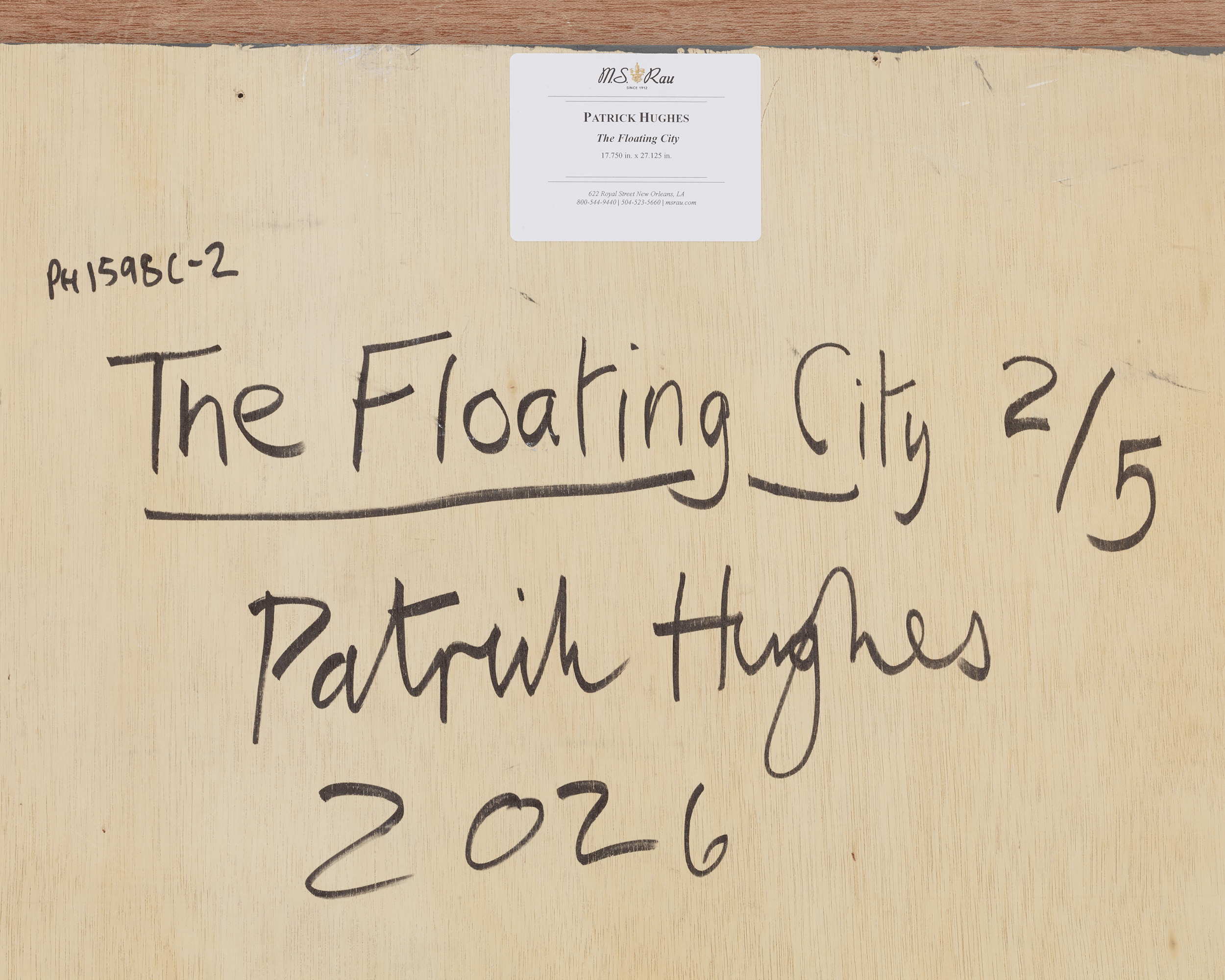 The Floating City by Patrick Hughes