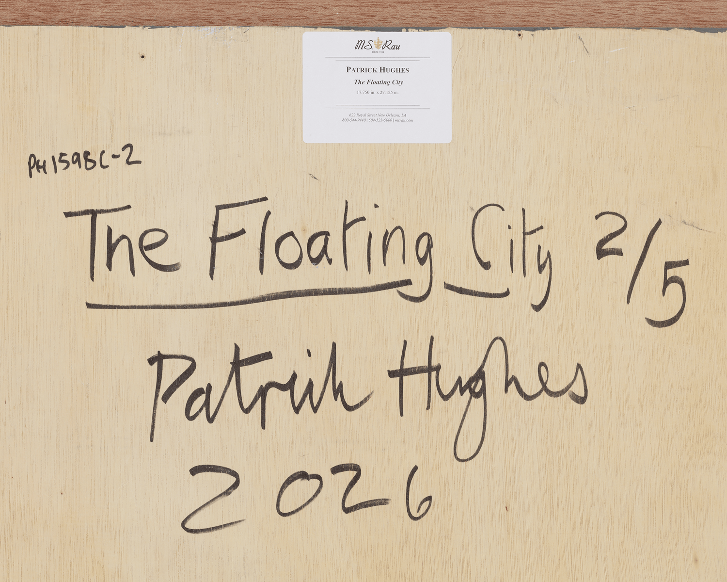 The Floating City by Patrick Hughes