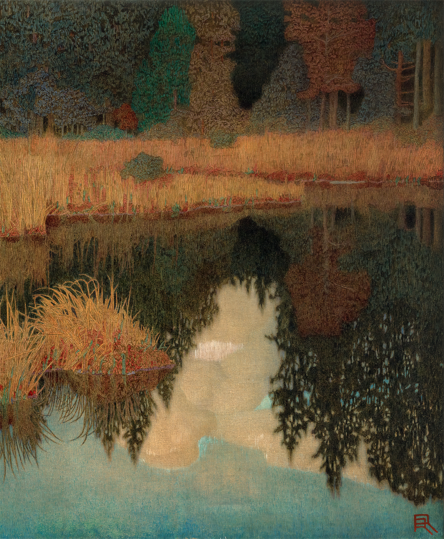 Summer Day by Rudolf Riemerschmid