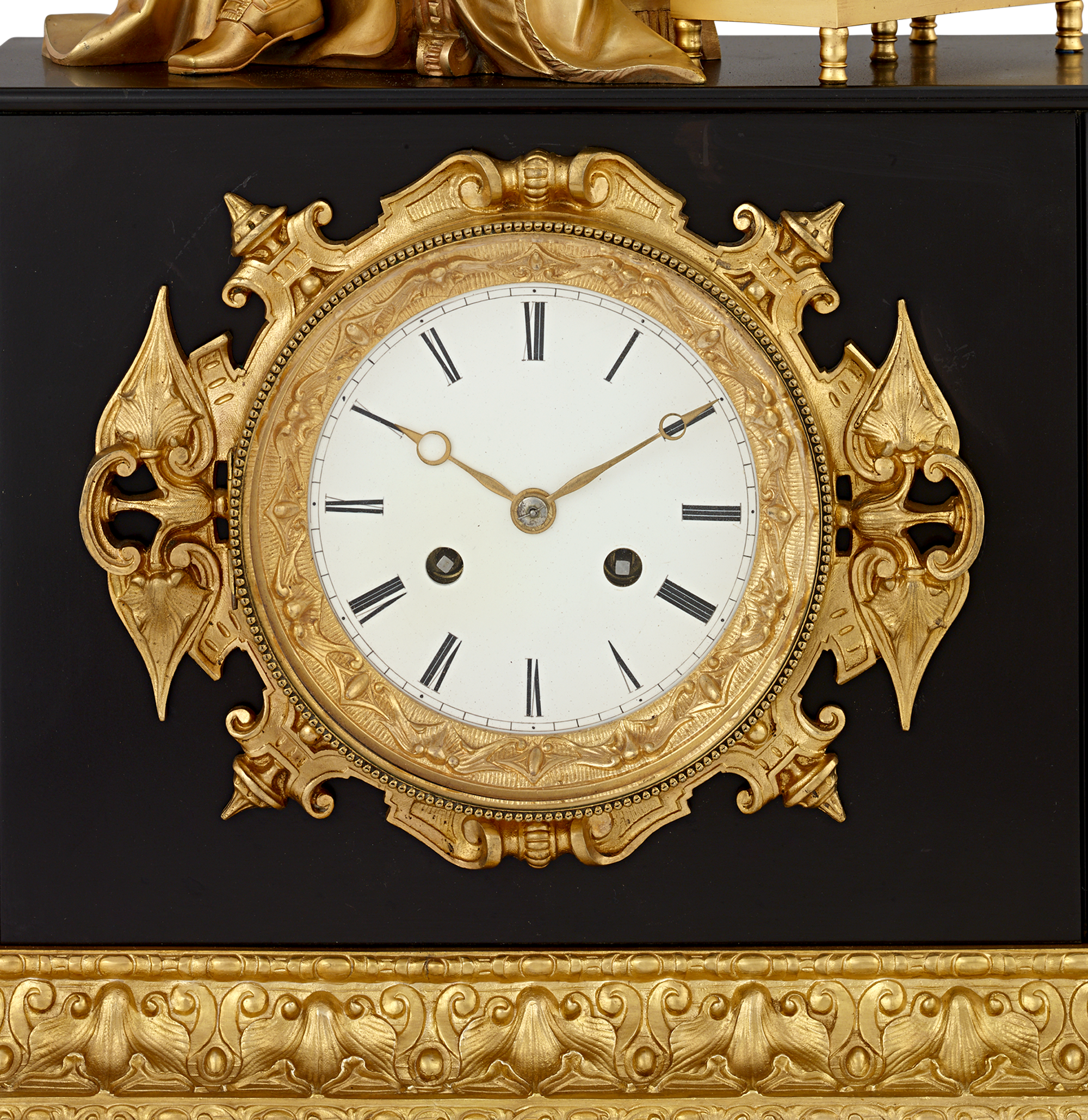 Benjamin Franklin Empire Mantel Clock