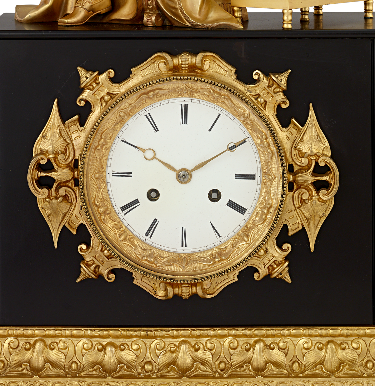 Benjamin Franklin Empire Mantel Clock
