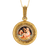 Eugène Fontenay Etruscan Revival Gold and Enamel Locket