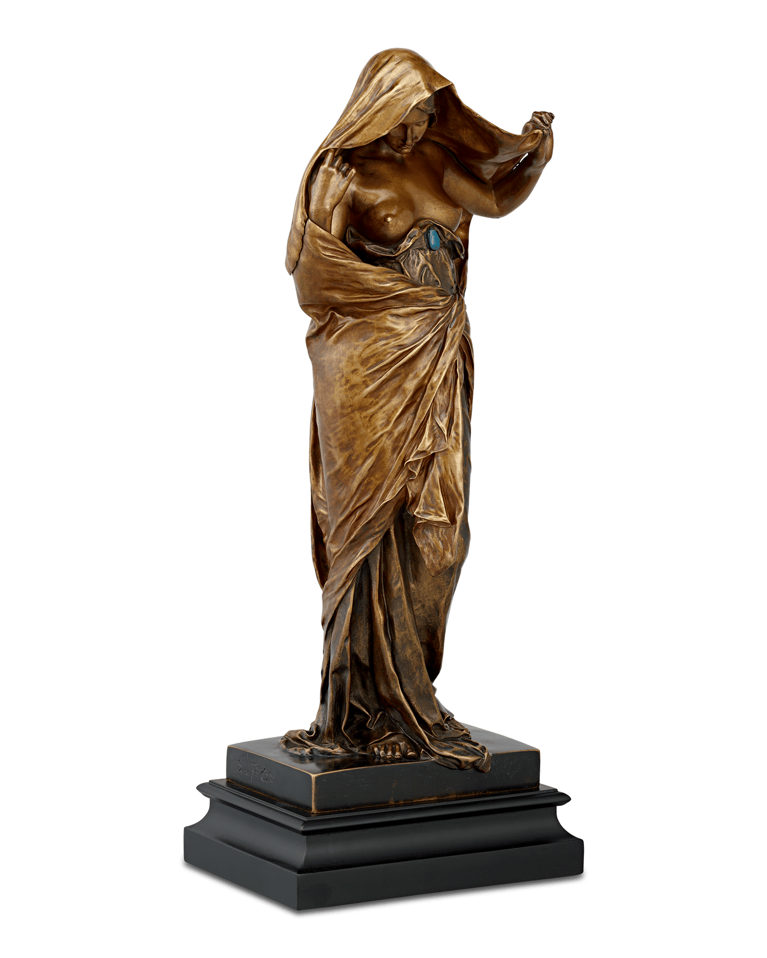 Nature Unveiling Herself Before Science by Louis-Ernest Barrias