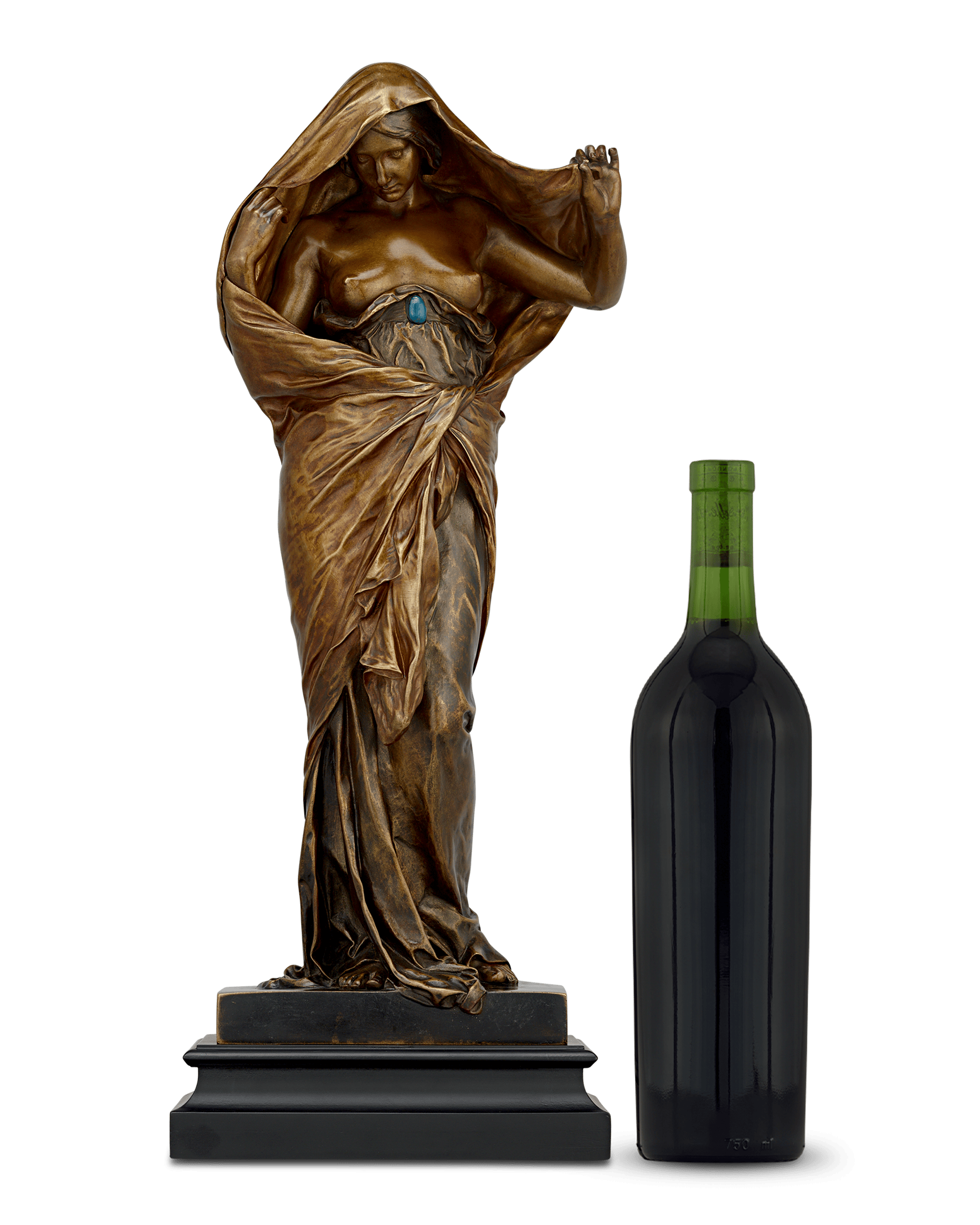 Nature Unveiling Herself Before Science by Louis-Ernest Barrias