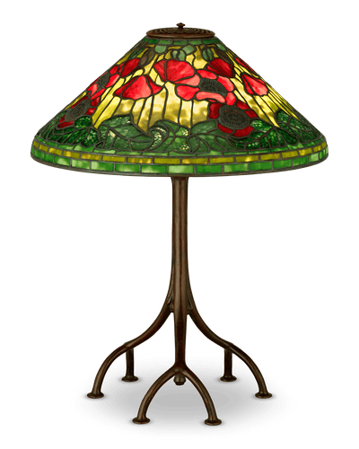 Tiffany Studios Poppy Lamp