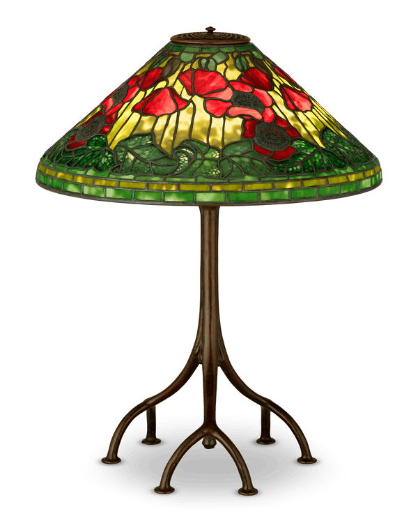 Tiffany Studios Poppy Lamp