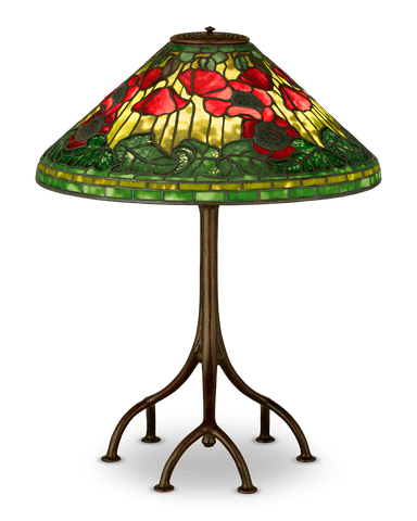 Tiffany Studios Poppy Lamp