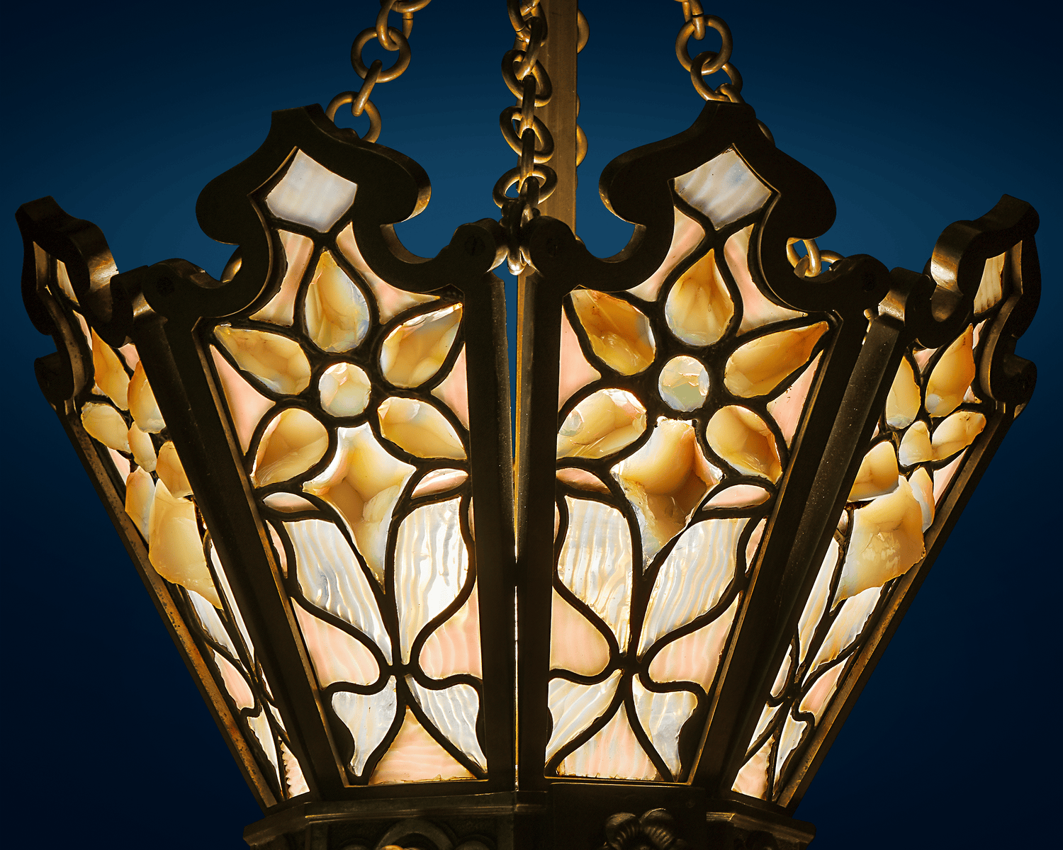 Tiffany Studios Lantern for the Vanderbilt Mansion