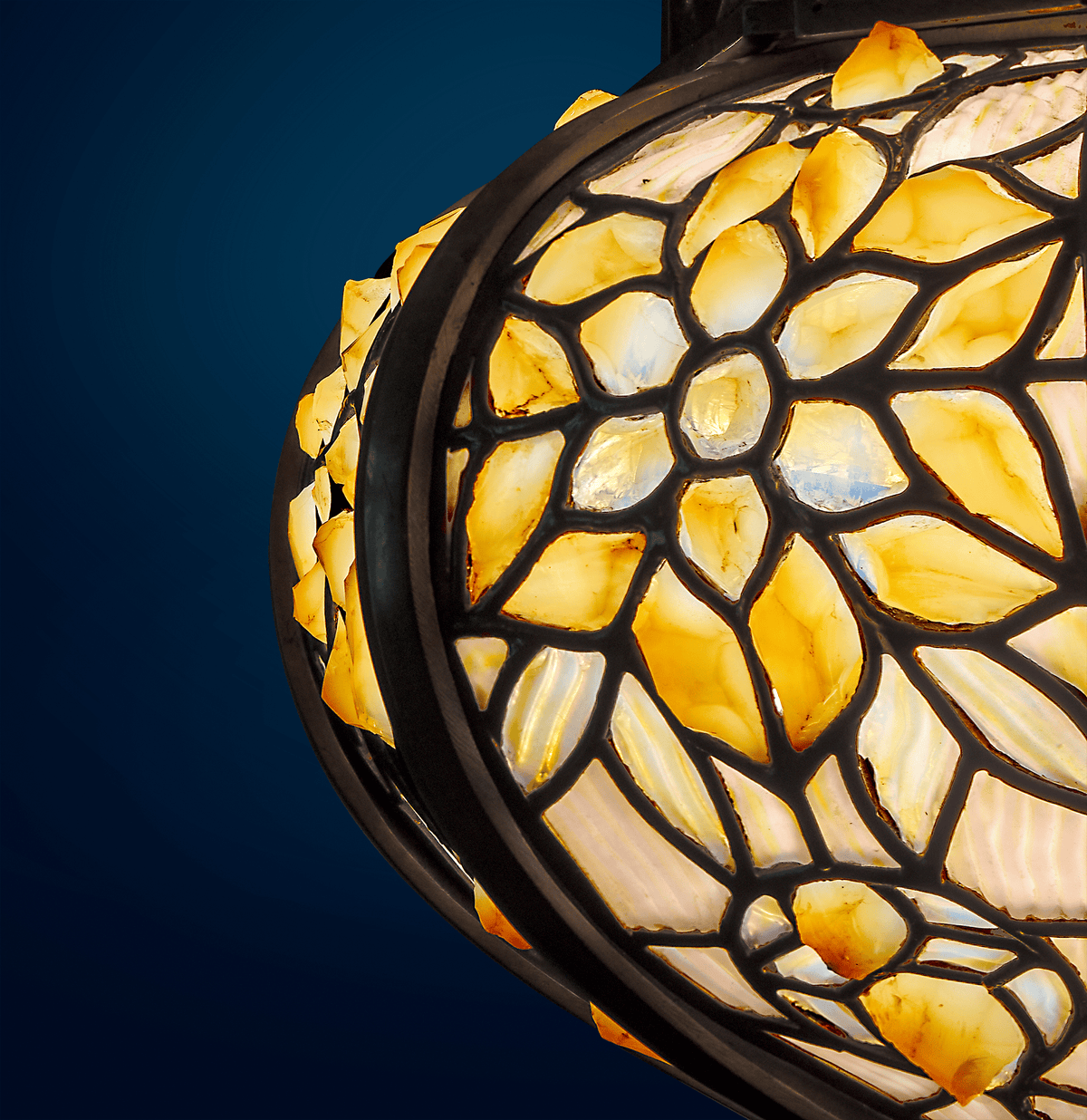 Tiffany Studios Lantern for the Vanderbilt Mansion