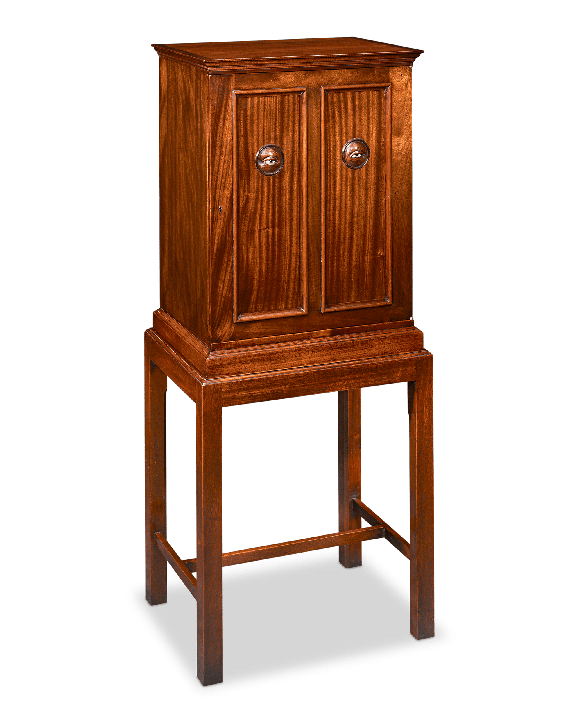 Ocularist's Glass Eye Cabinet