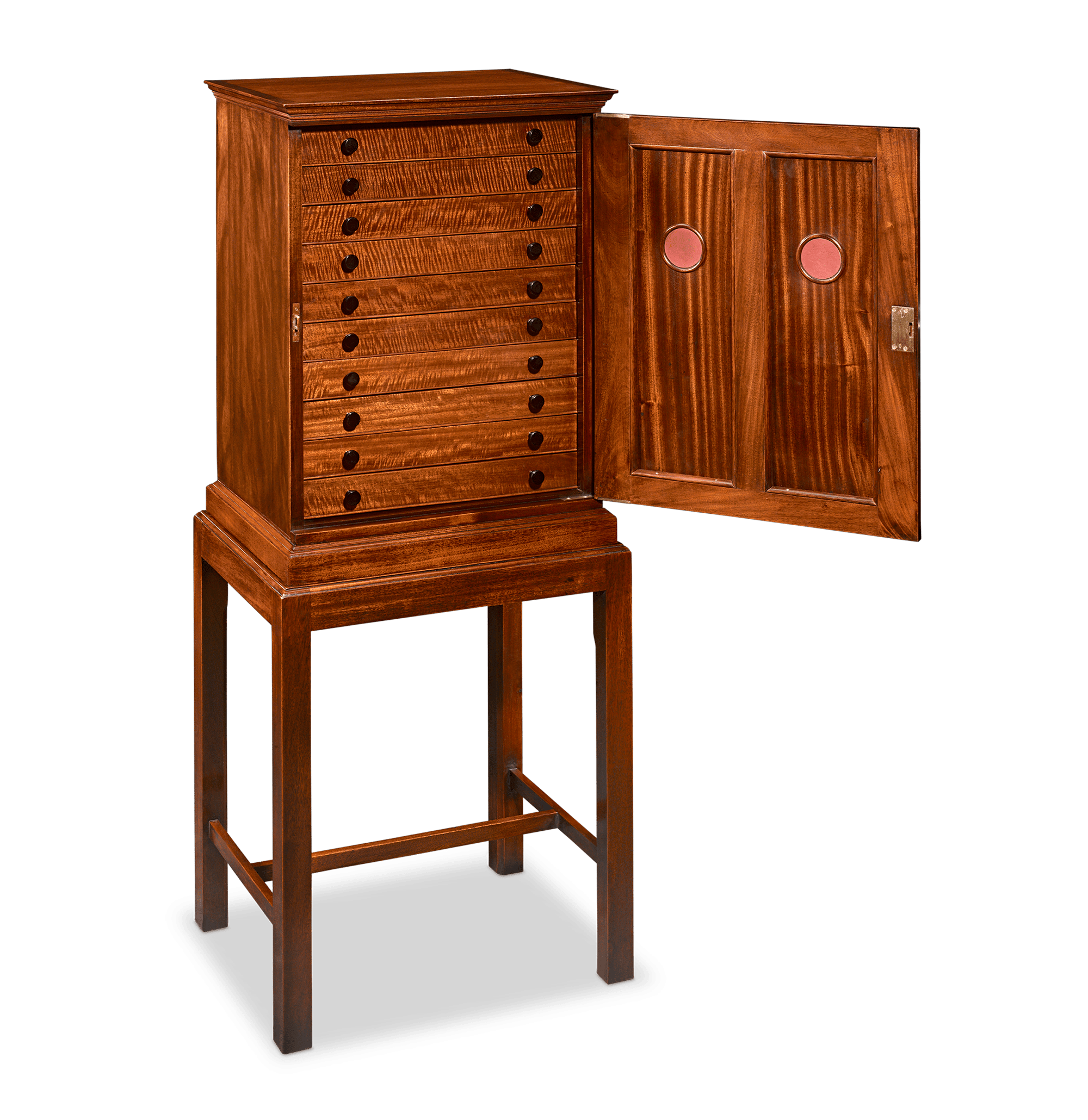 Ocularist's Glass Eye Cabinet