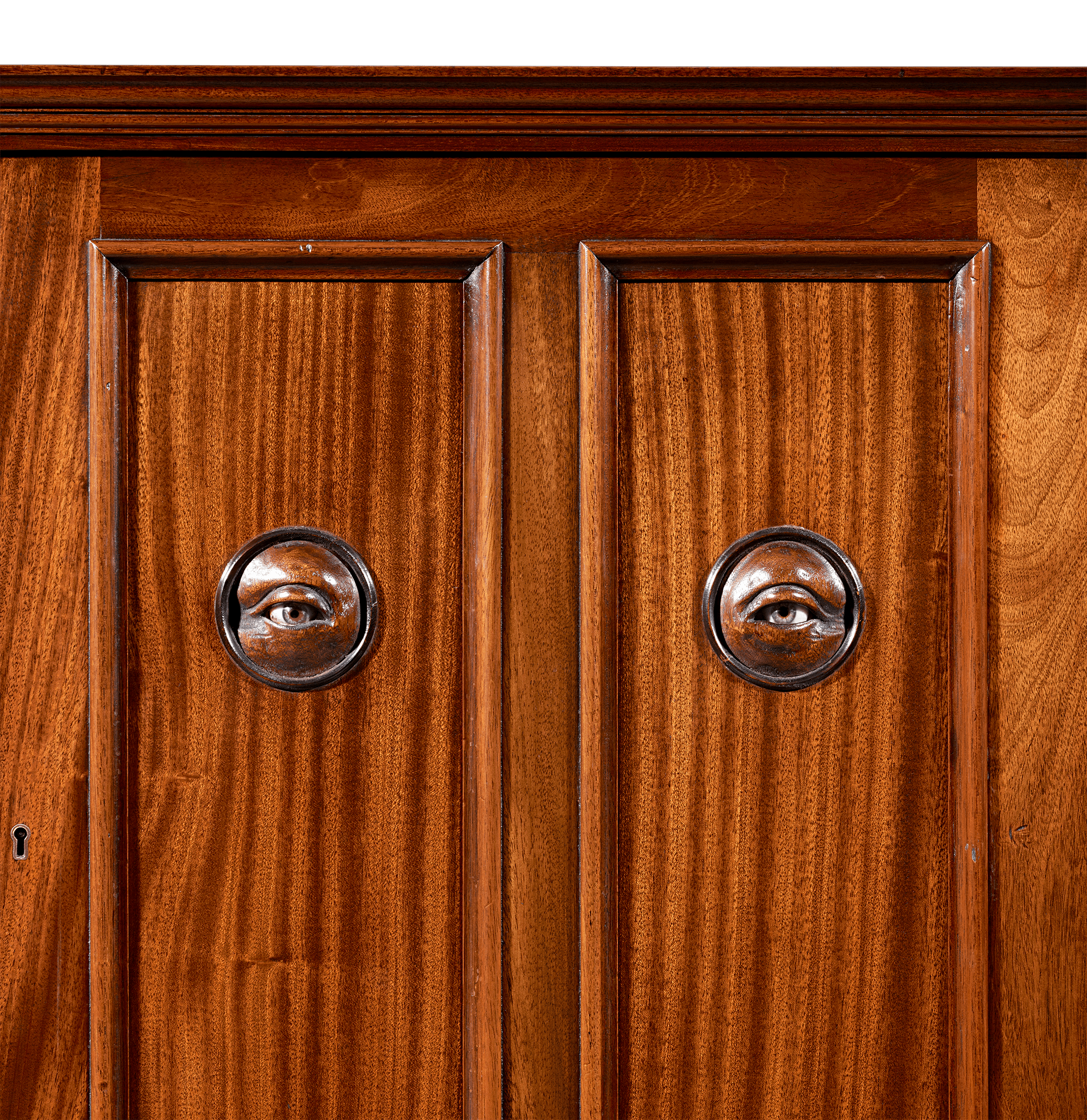 Ocularist's Glass Eye Cabinet