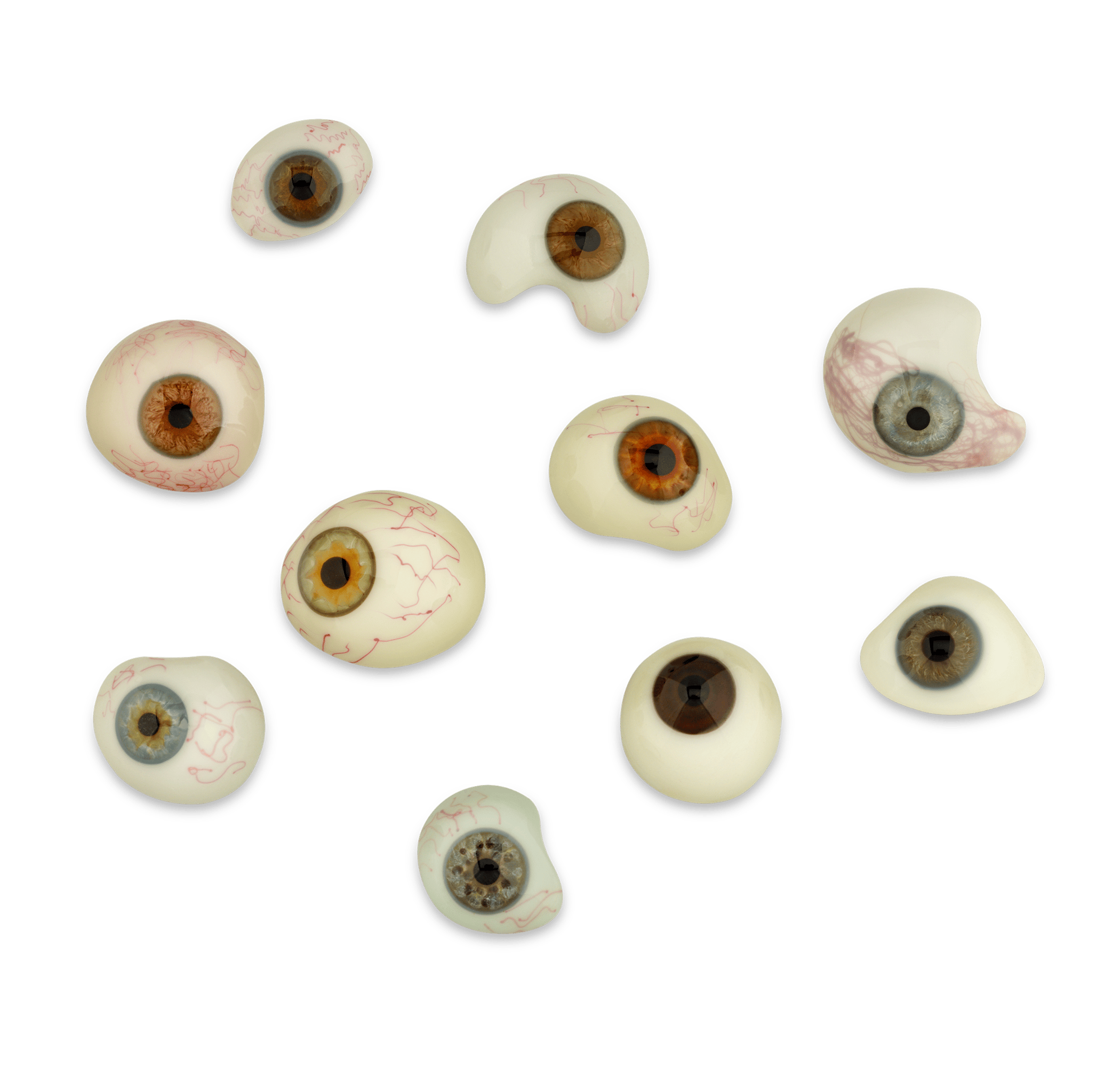Ocularist's Glass Eye Cabinet
