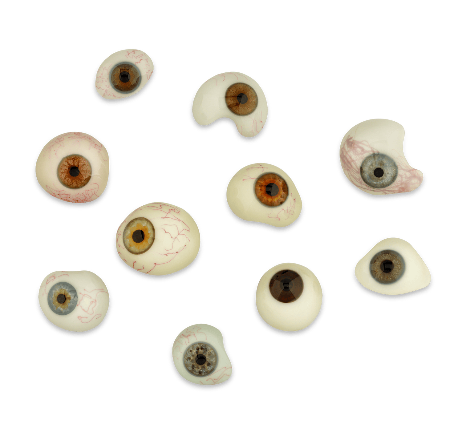 Ocularist's Glass Eye Cabinet