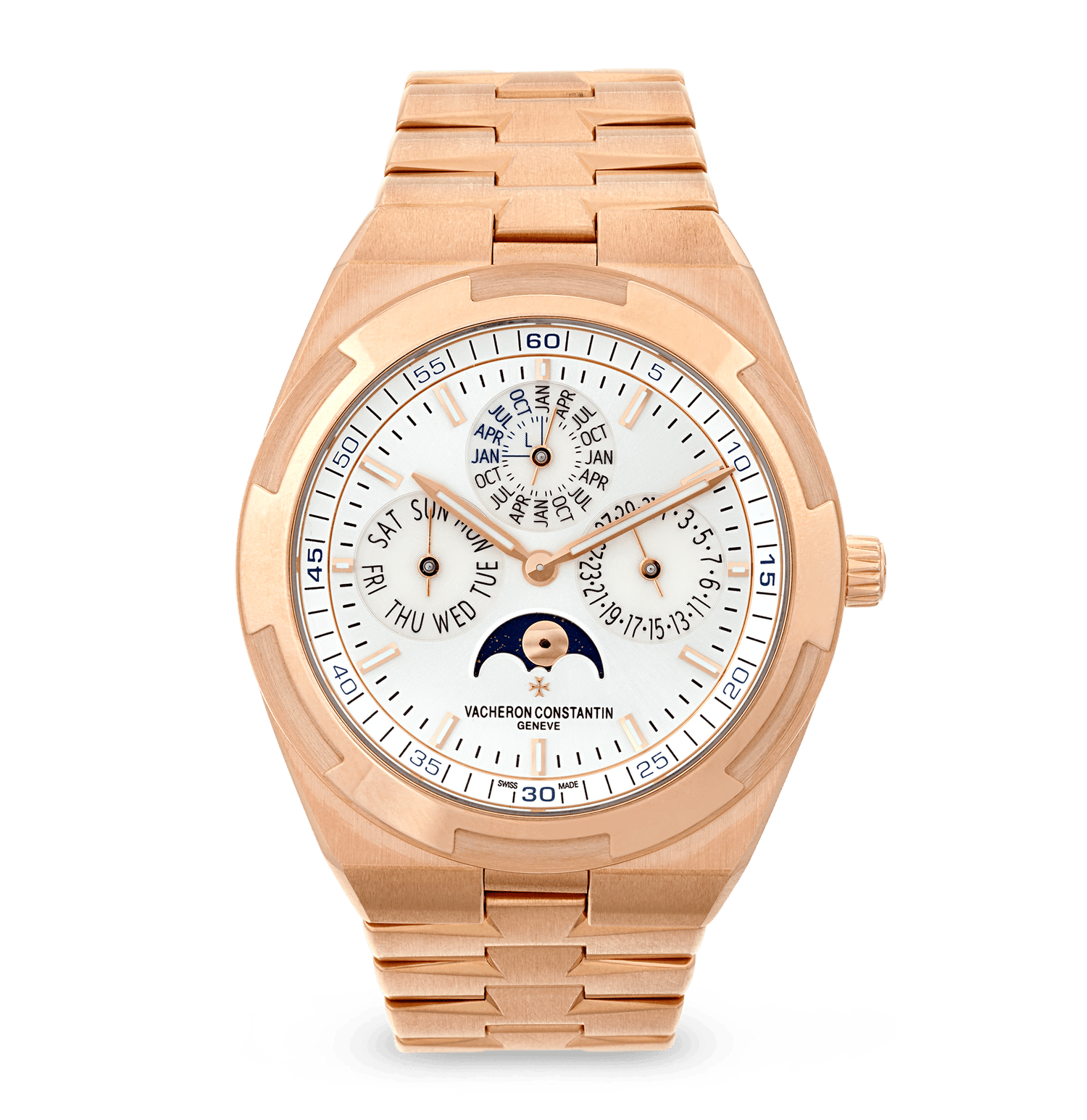 Vacheron Constantin Overseas Perpetual Calendar Rose Gold Watch