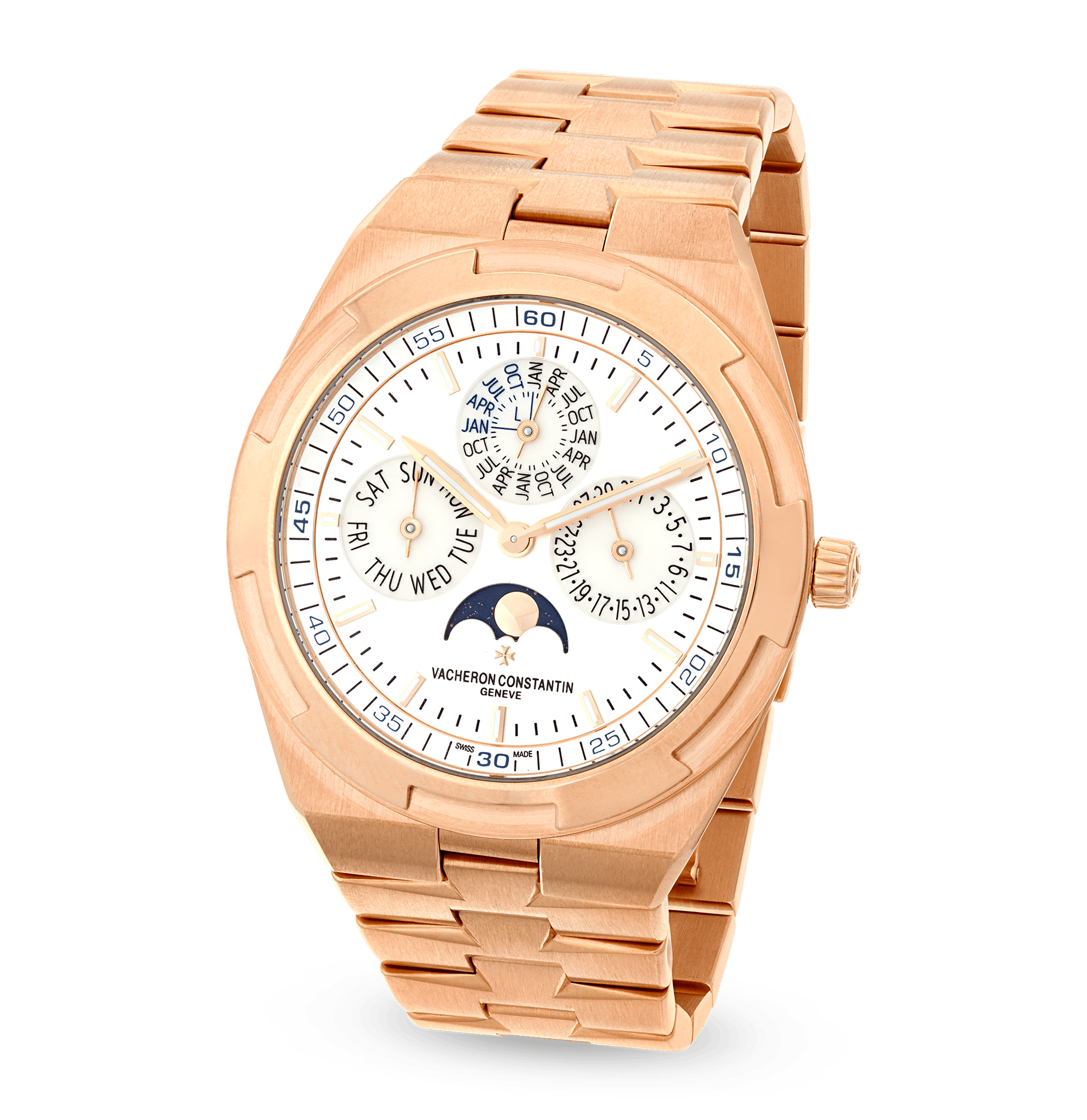 Vacheron Constantin Overseas Perpetual Calendar Rose Gold Watch