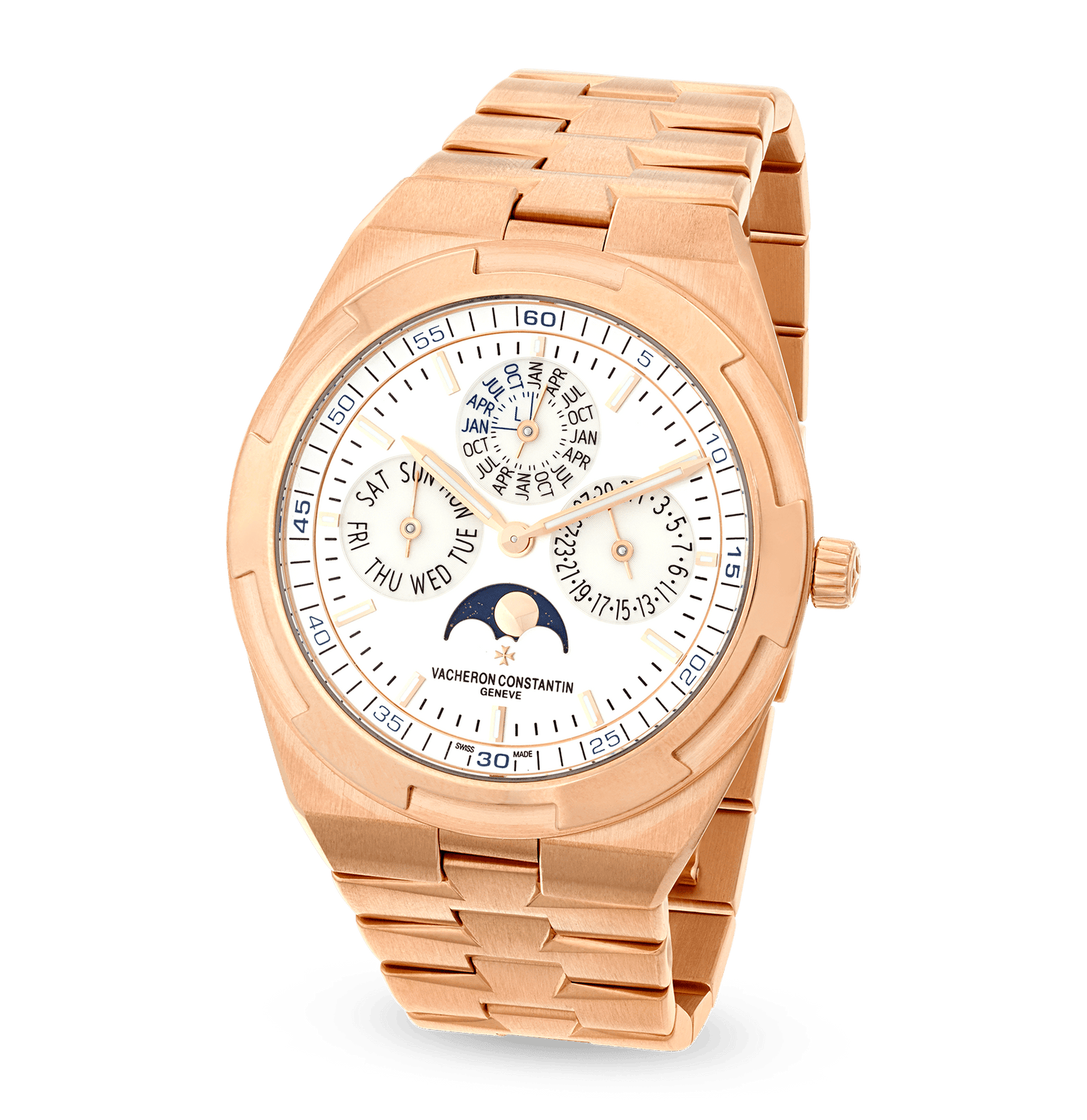 Vacheron Constantin Overseas Perpetual Calendar Rose Gold Watch