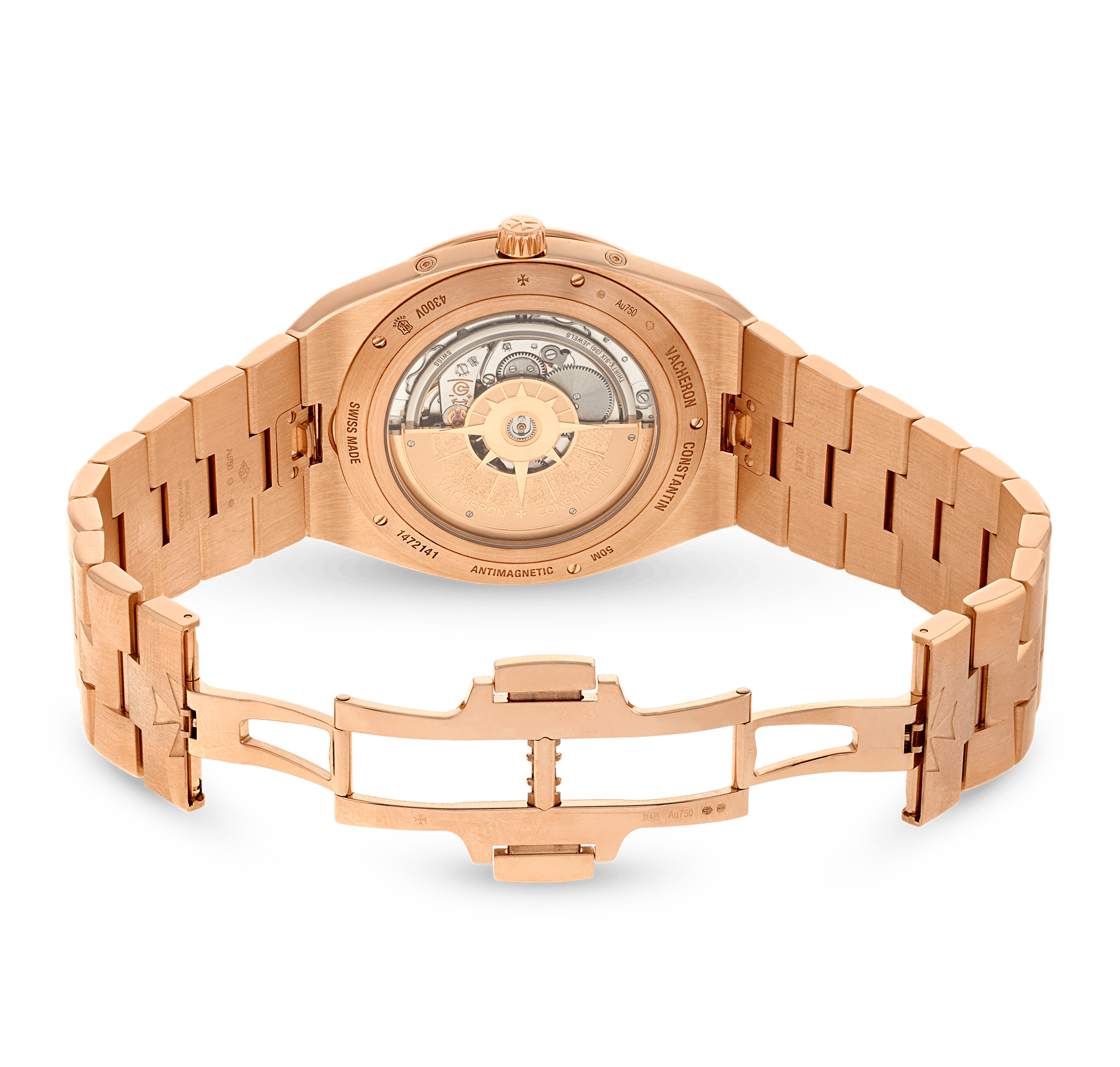 Vacheron Constantin Overseas Perpetual Calendar Rose Gold Watch