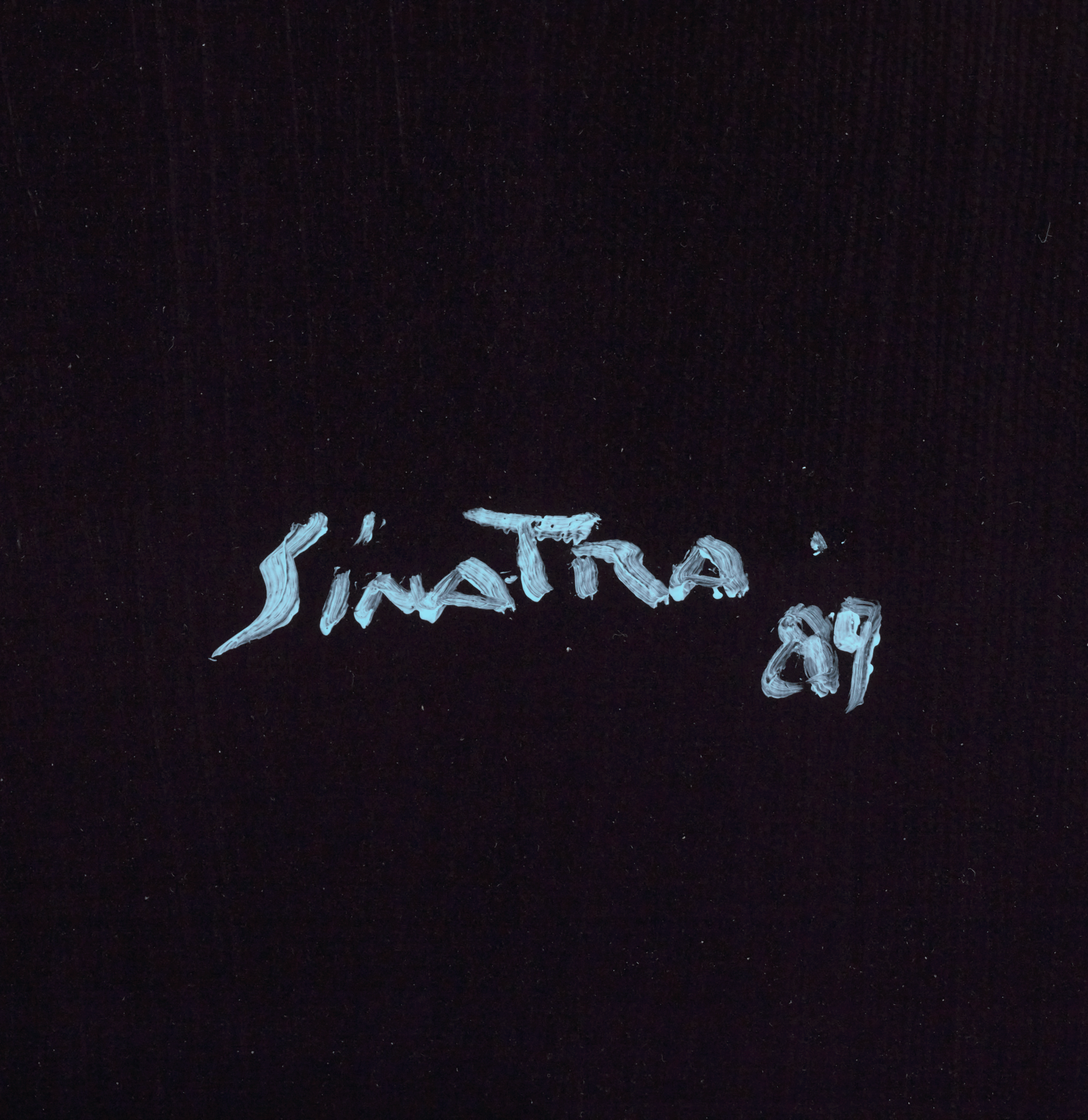 Abstract with Black and Yellow by Frank Sinatra